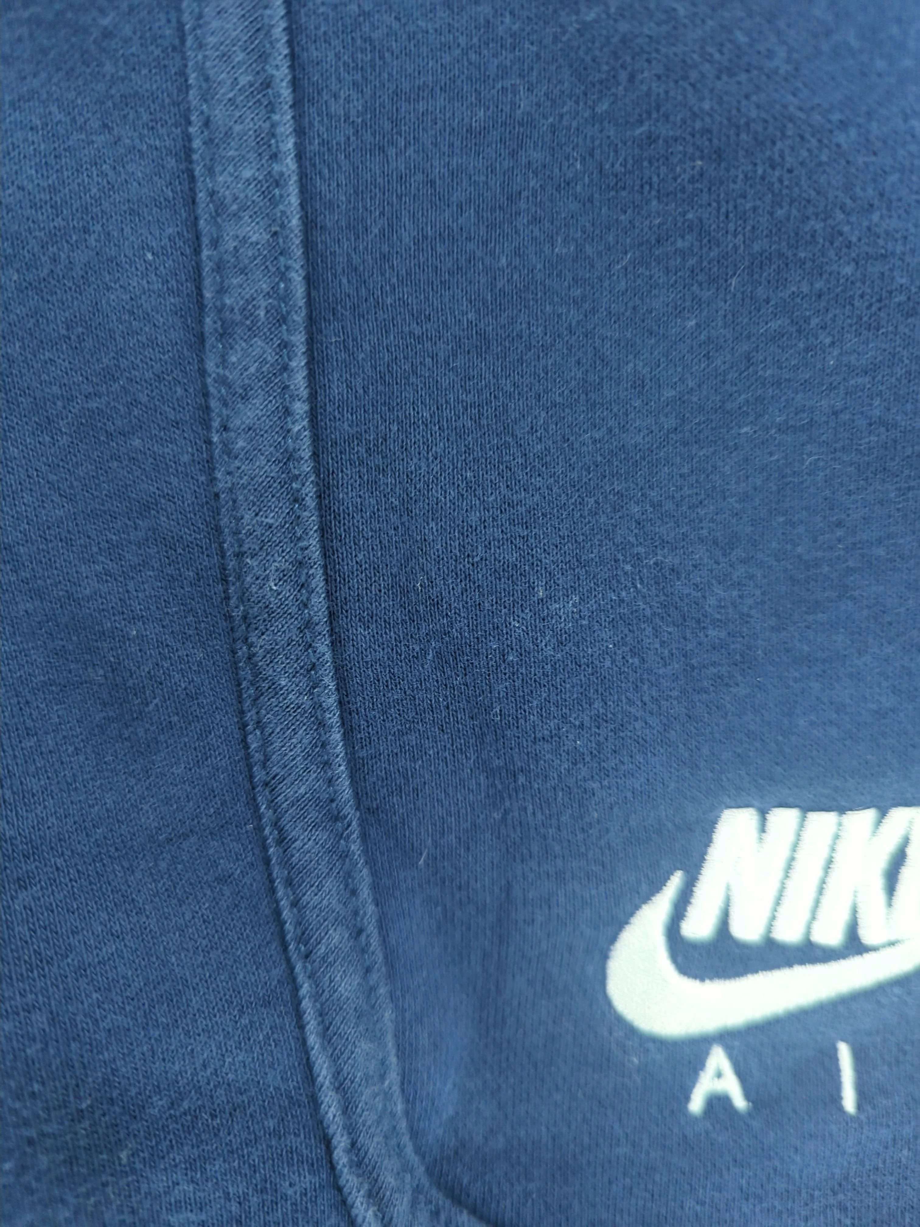 Nike Men's Sports Bottoms M Blue Graphic Cotton with Polyester Sweatpants - Image 5