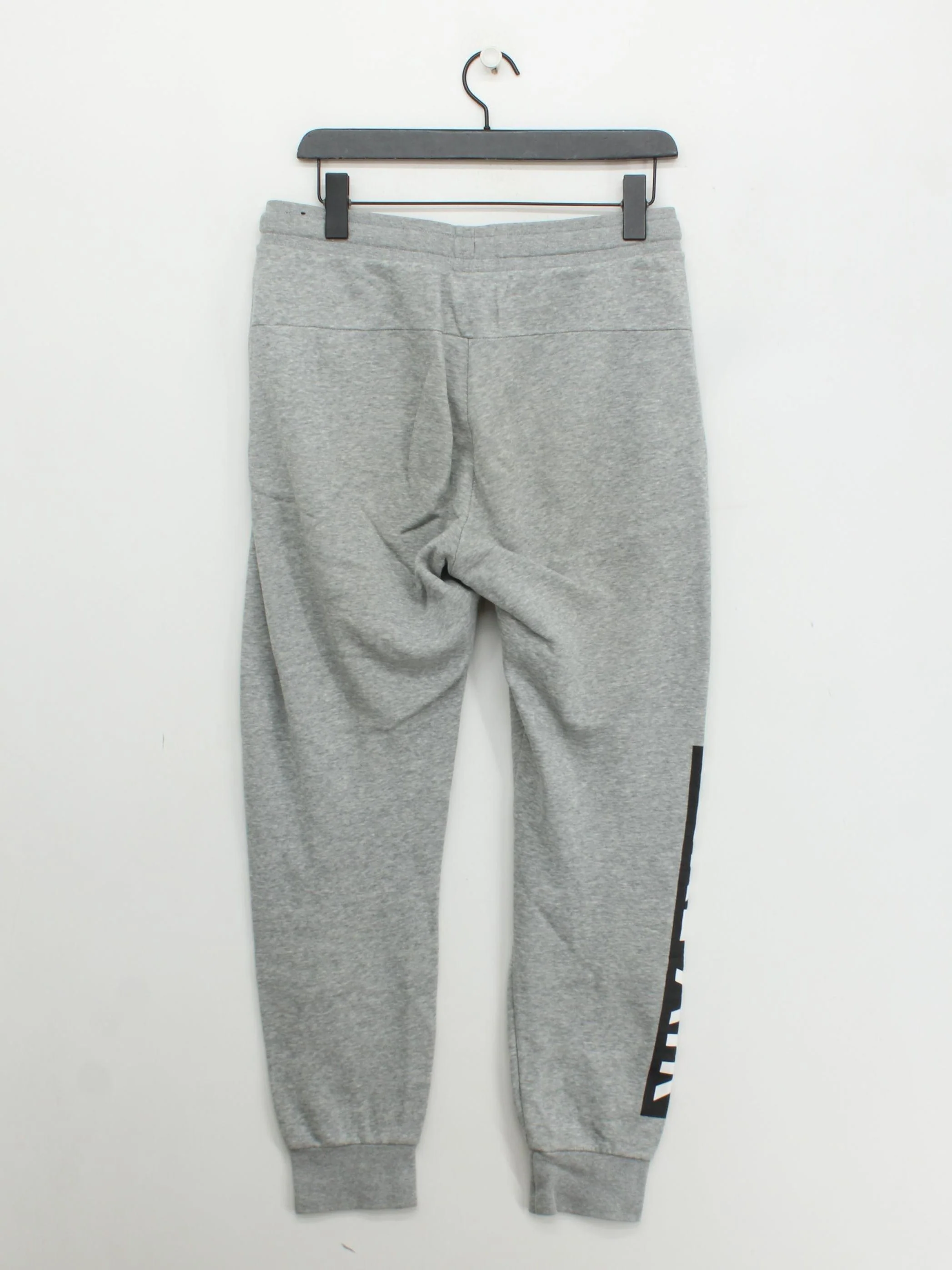 Nike Men's Sports Bottoms M Grey Cotton with Polyester, Elastane Sweatpants - Image 2