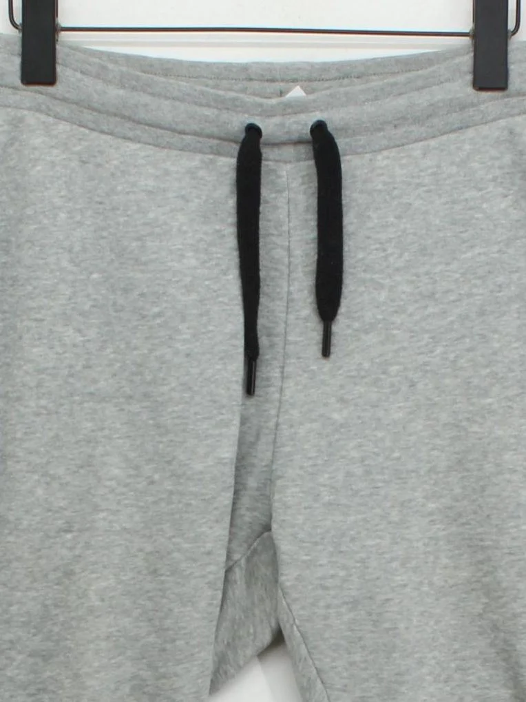 Nike Men's Sports Bottoms M Grey Cotton with Polyester, Elastane Sweatpants - Image 3