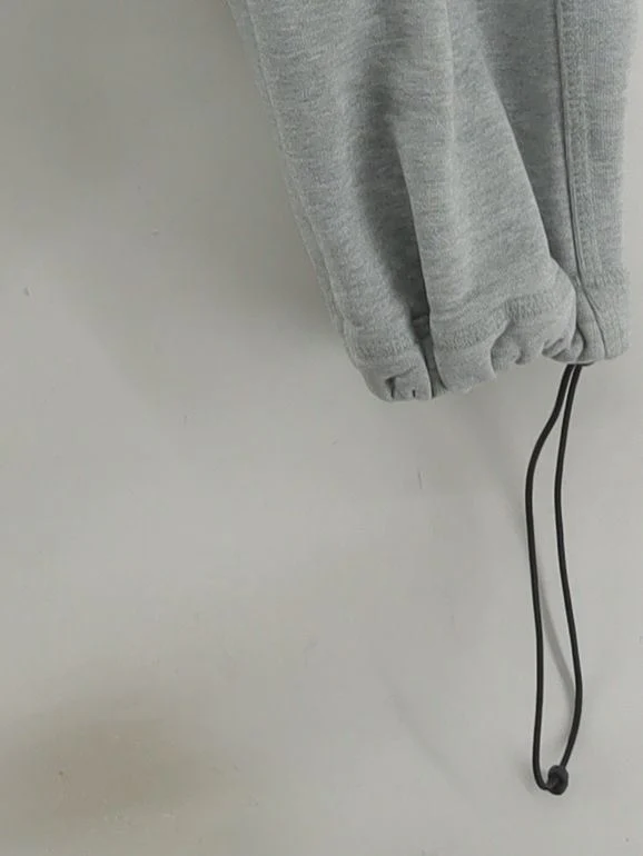 Nike Men's Sports Bottoms M Grey Cotton with Polyester Sweatpants - Image 4