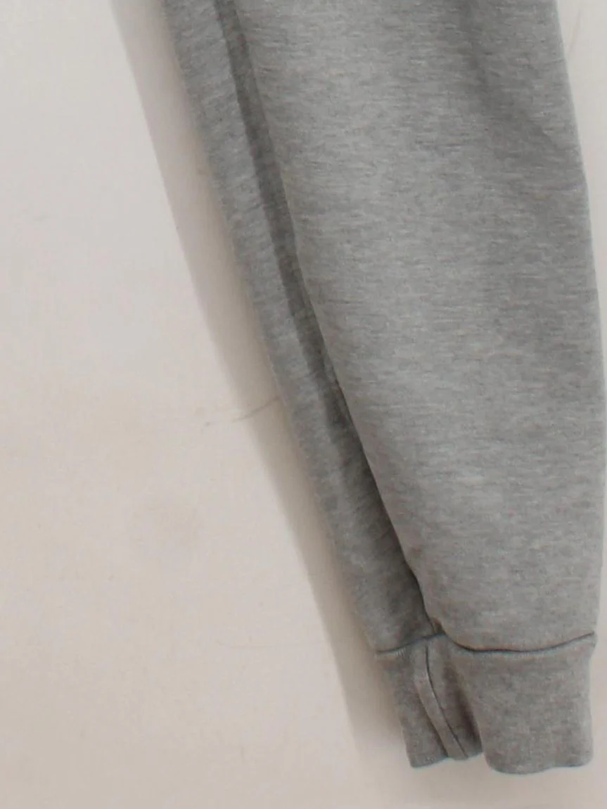 Nike Men's Sports Bottoms M Grey Cotton with Polyester Sweatpants - Image 4