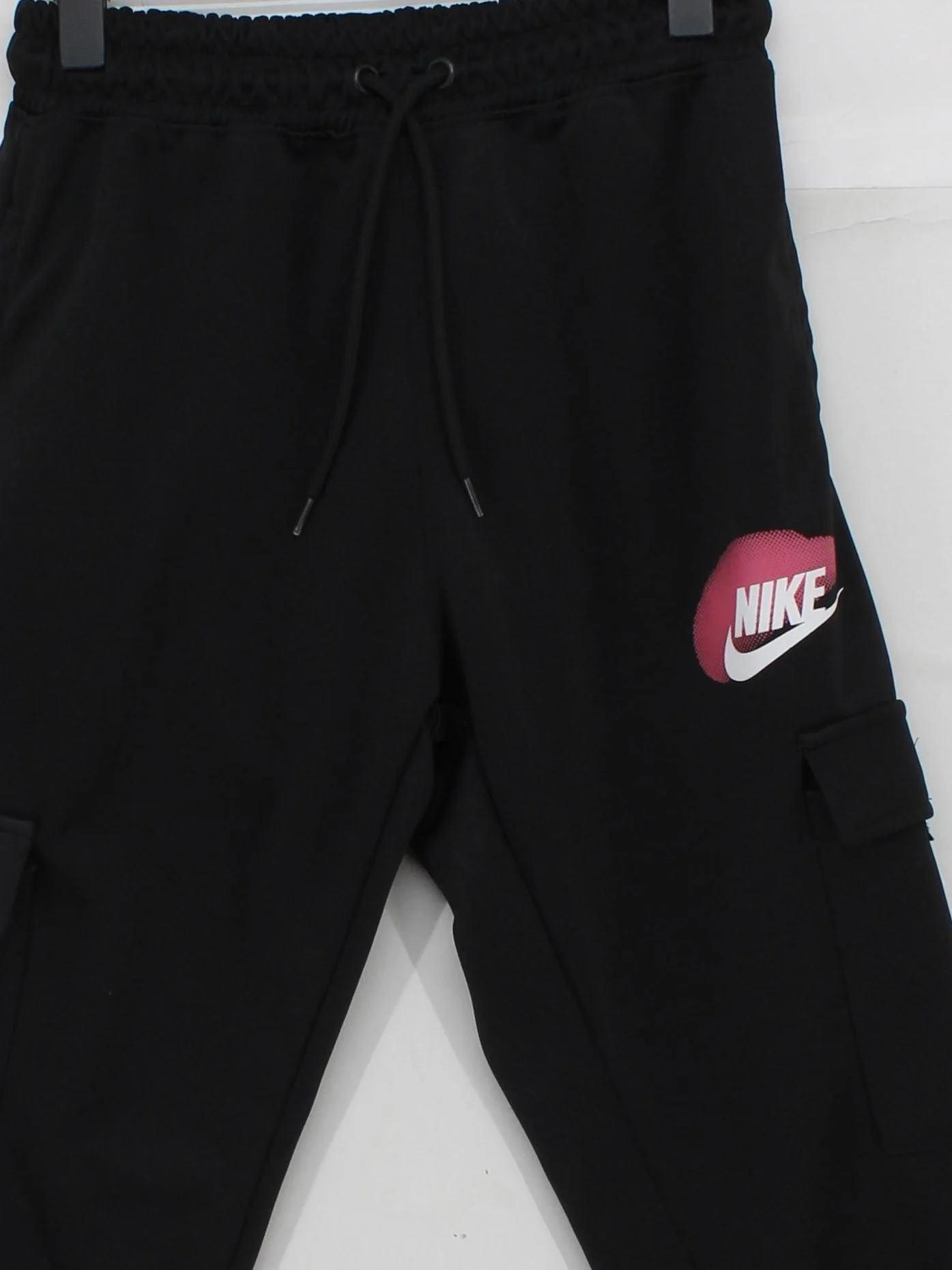 Nike Men's Sports Bottoms S Black 100% Other Sweatpants - Image 3