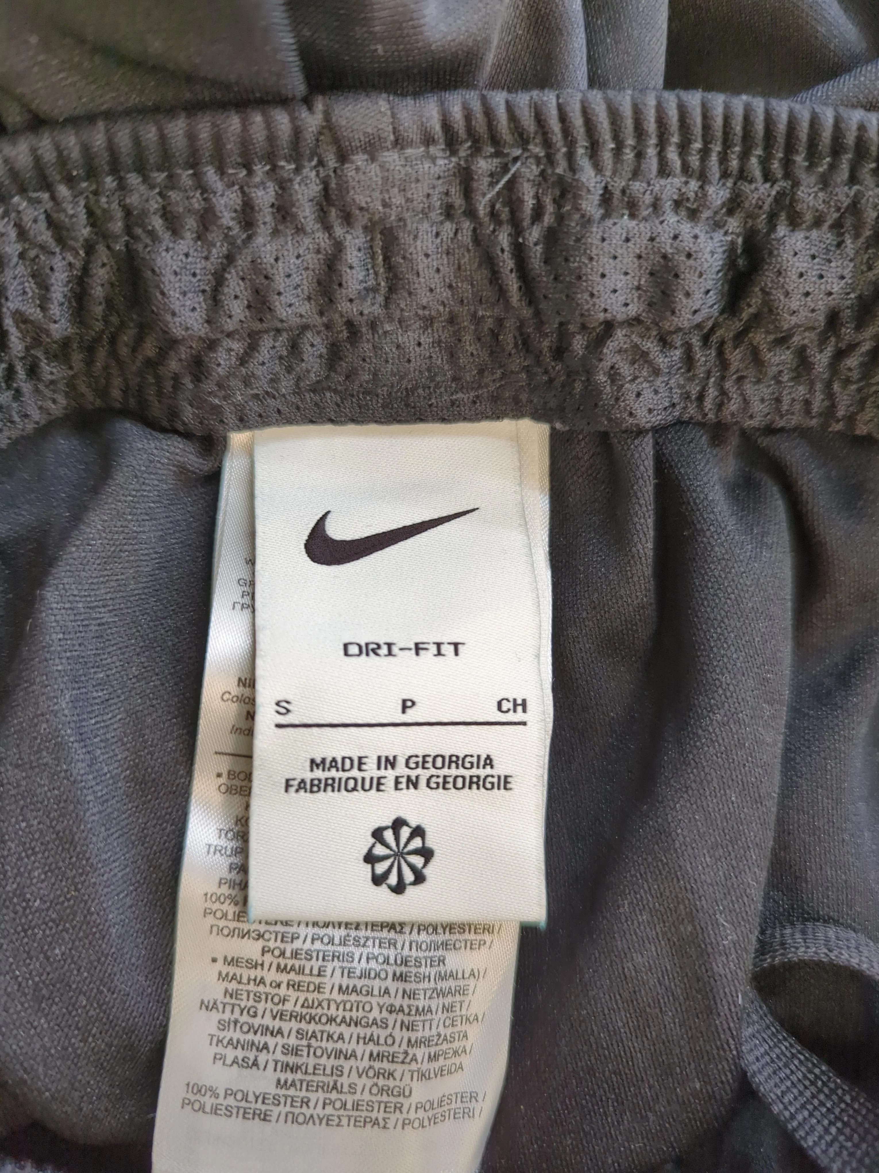 Nike Men's Sports Bottoms S Black 100% Polyester Sweatpants - Image 5