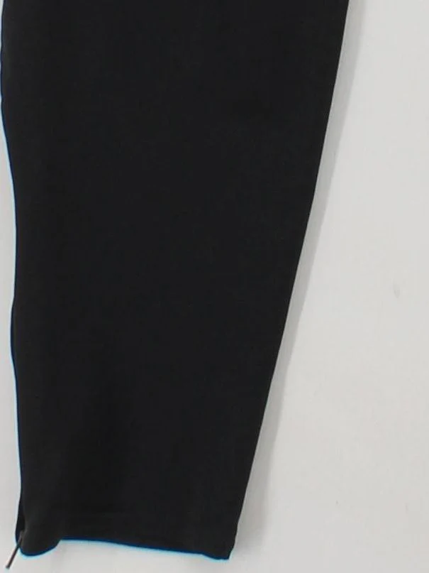 Nike Men's Sports Bottoms S Black 100% Polyester Sweatpants - Image 4
