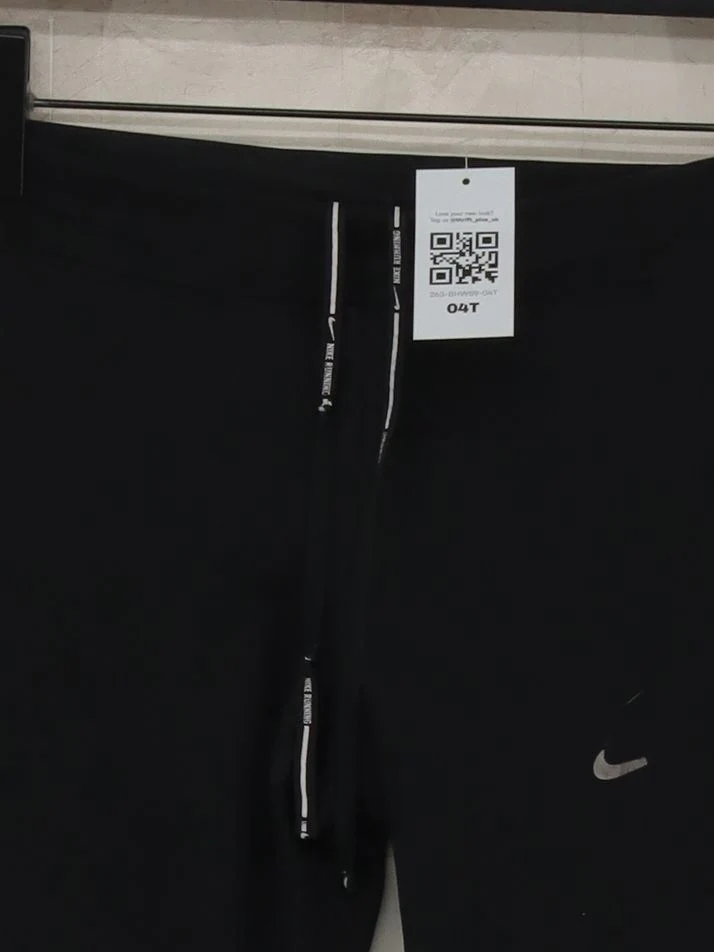 Nike Men's Sports Bottoms S Black Polyester with Elastane Sweatpants - Image 3