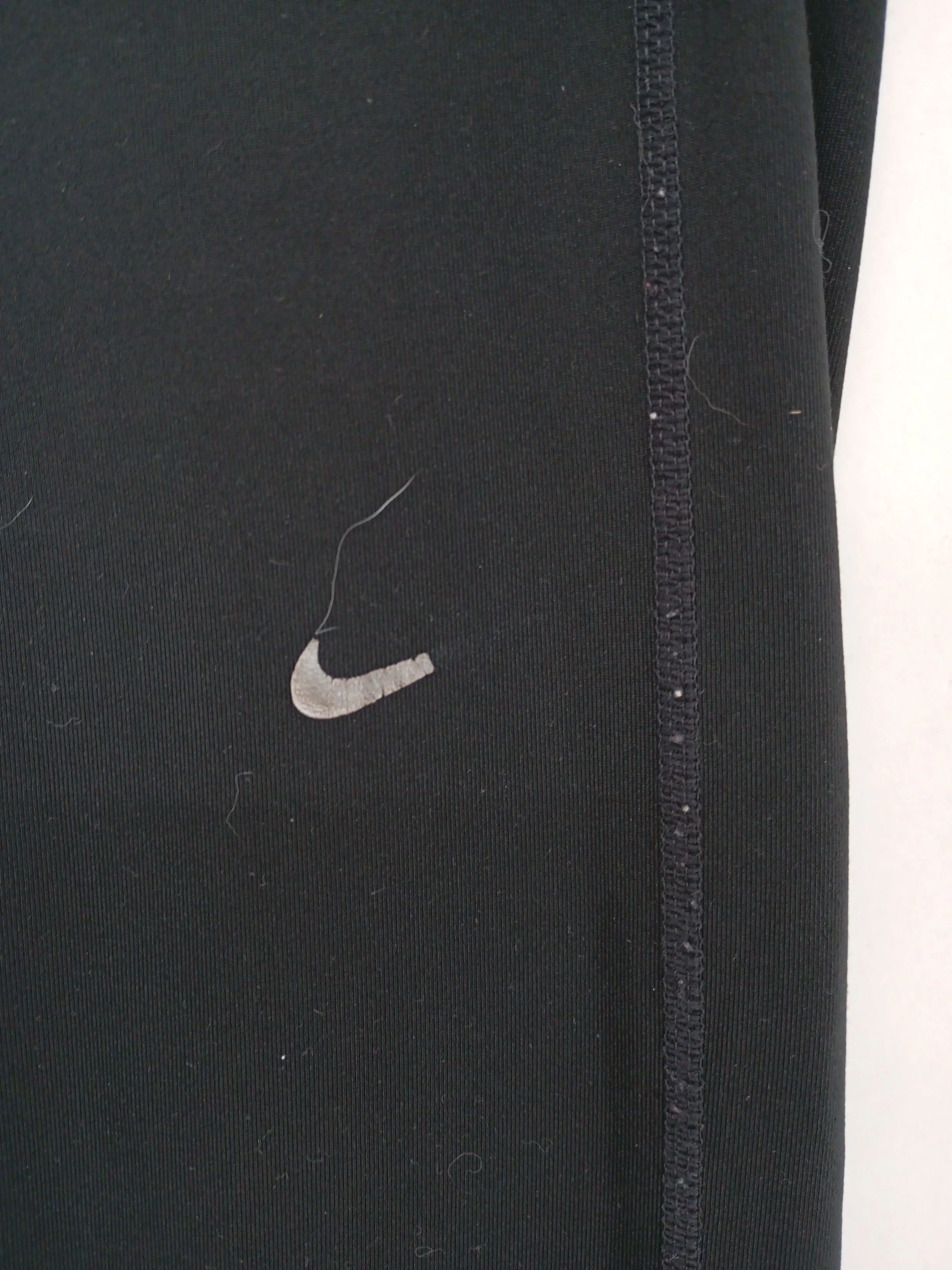Nike Men's Sports Bottoms S Black Polyester with Elastane Sweatpants - Image 5