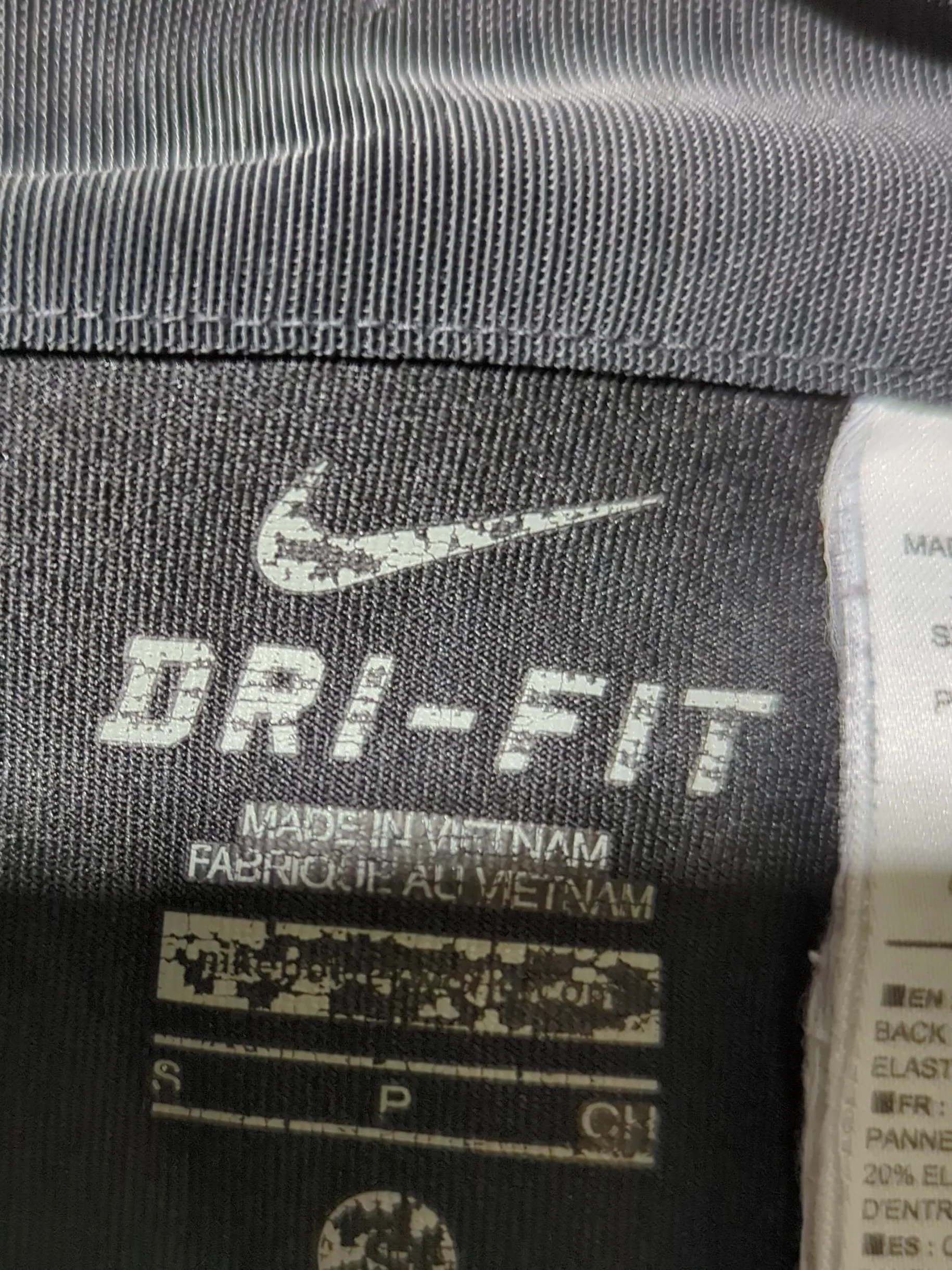 Nike Men's Sports Bottoms S Black Polyester with Elastane Sweatpants - Image 6