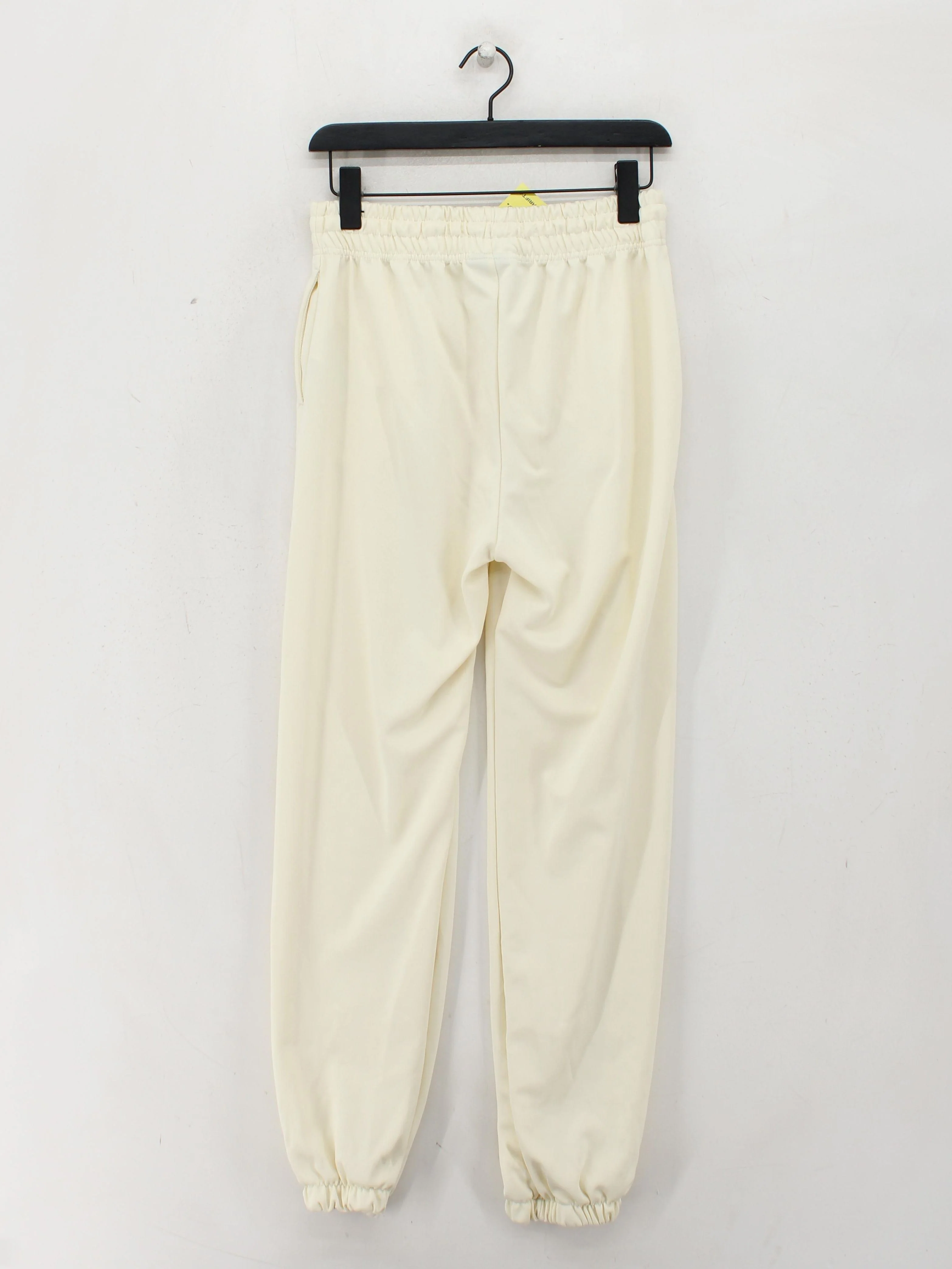 Nike Men's Sports Bottoms S Cream 100% Polyester Sweatpants - Image 2