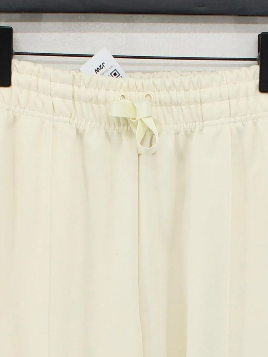 Nike Men's Sports Bottoms S Cream 100% Polyester Sweatpants - Image 3