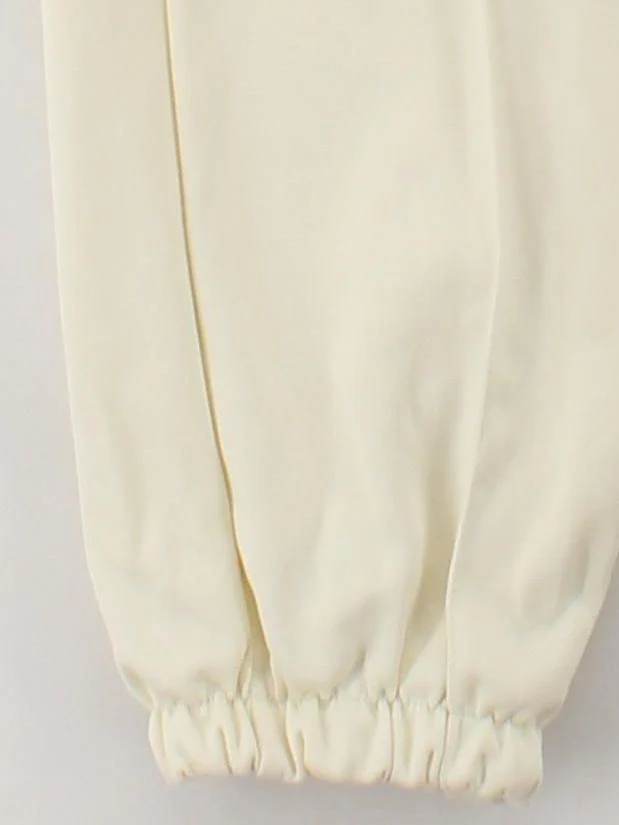 Nike Men's Sports Bottoms S Cream 100% Polyester Sweatpants - Image 4