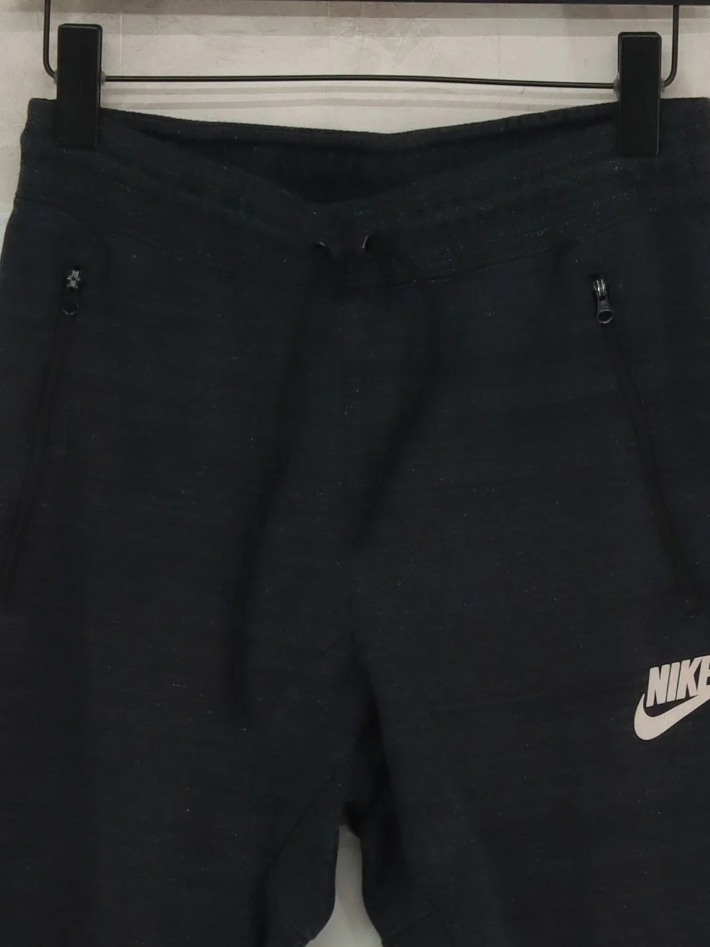 Nike Men's Sports Bottoms S Grey Cotton with Polyester Sweatpants - Image 3