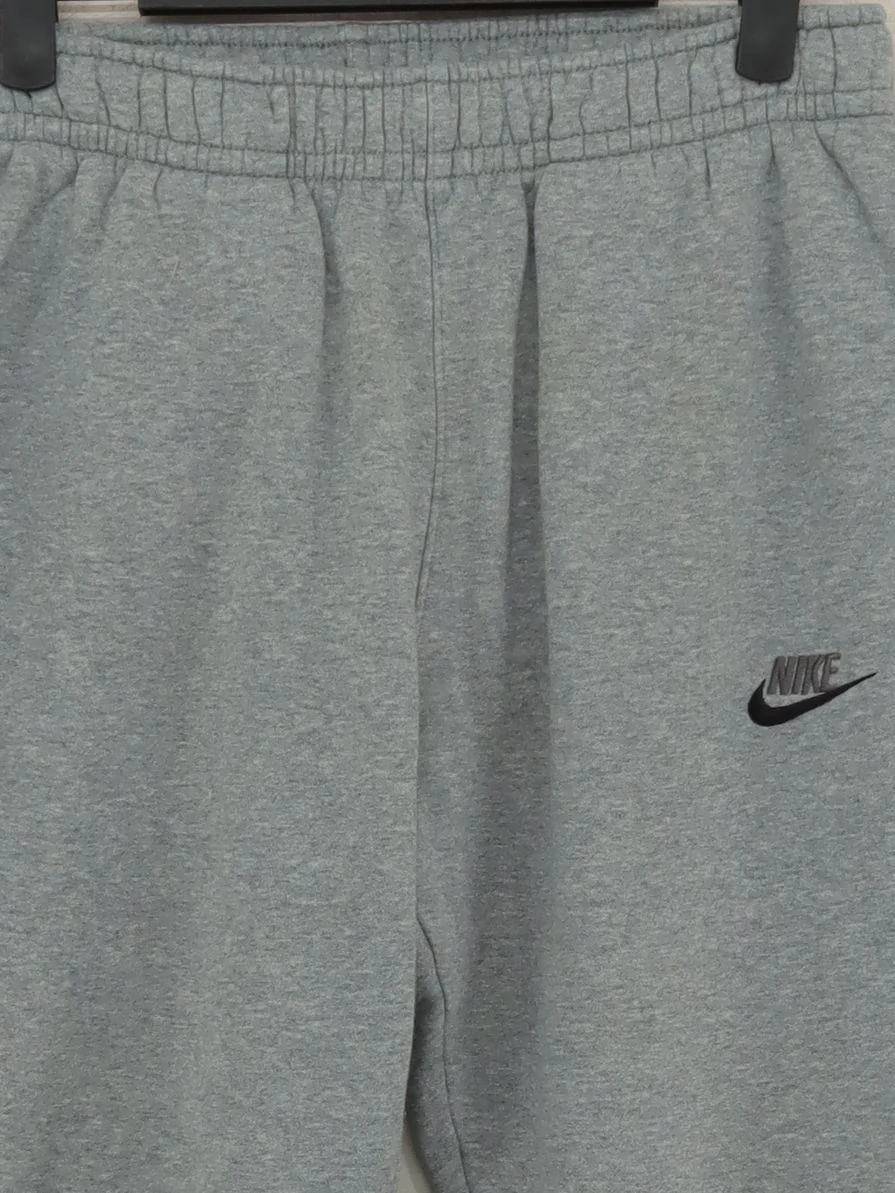 Nike Men's Sports Bottoms S Grey Cotton with Polyester Sweatpants - Image 3