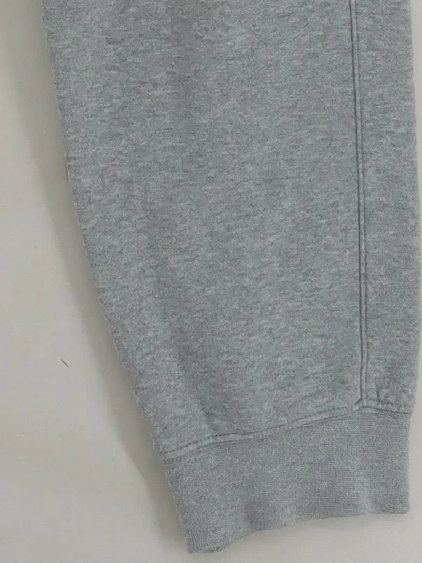Nike Men's Sports Bottoms S Grey Cotton with Polyester Sweatpants - Image 4