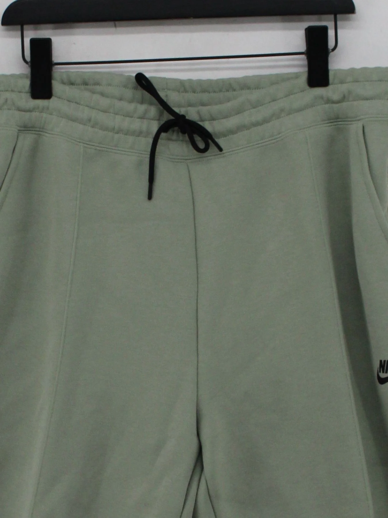 Nike Men's Sports Bottoms XL Green Cotton with Polyester Sweatpants - Image 3