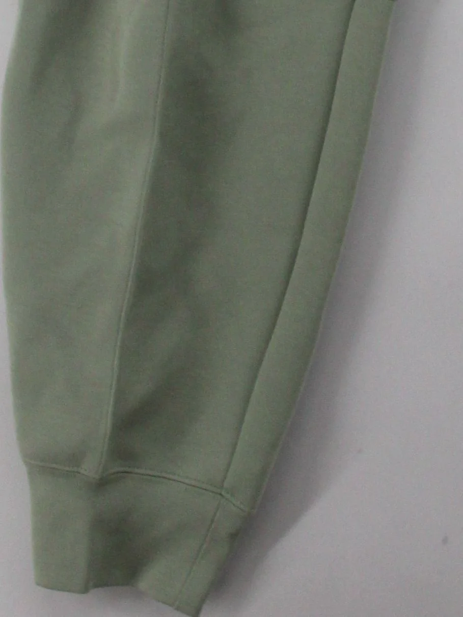 Nike Men's Sports Bottoms XL Green Cotton with Polyester Sweatpants - Image 4