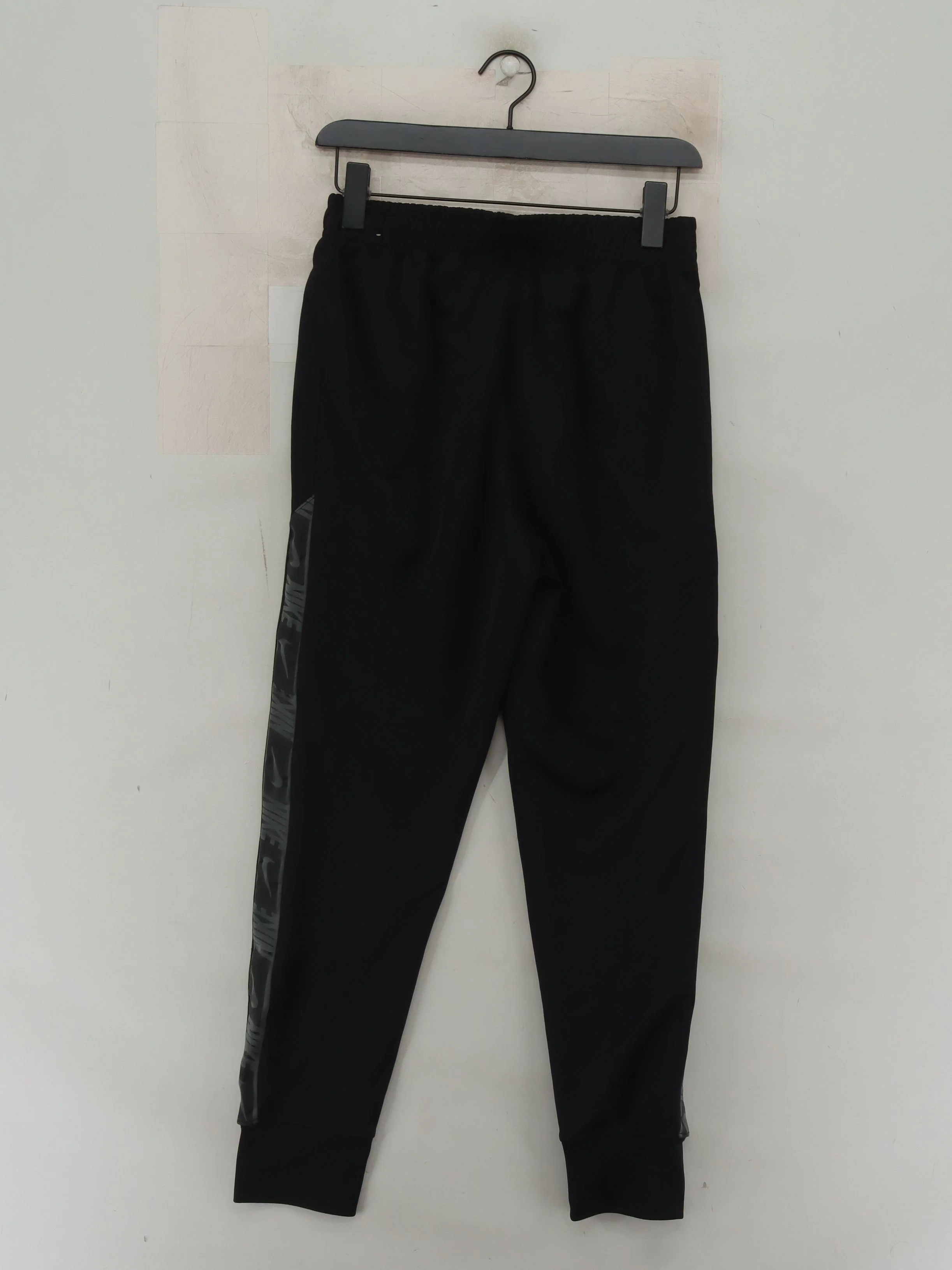 Nike Men's Sports Bottoms XS Black 100% Polyester Sweatpants - Image 2