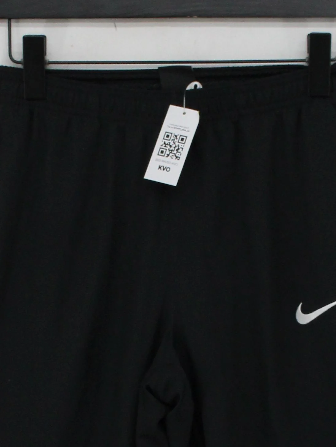 Nike Men's Sports Bottoms XS Black 100% Polyester Sweatpants - Image 3