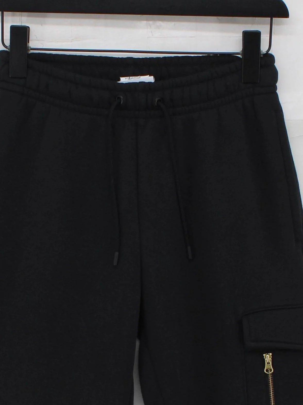 Nike Men's Sports Bottoms XS Black Cotton with Polyester Sweatpants - Image 3