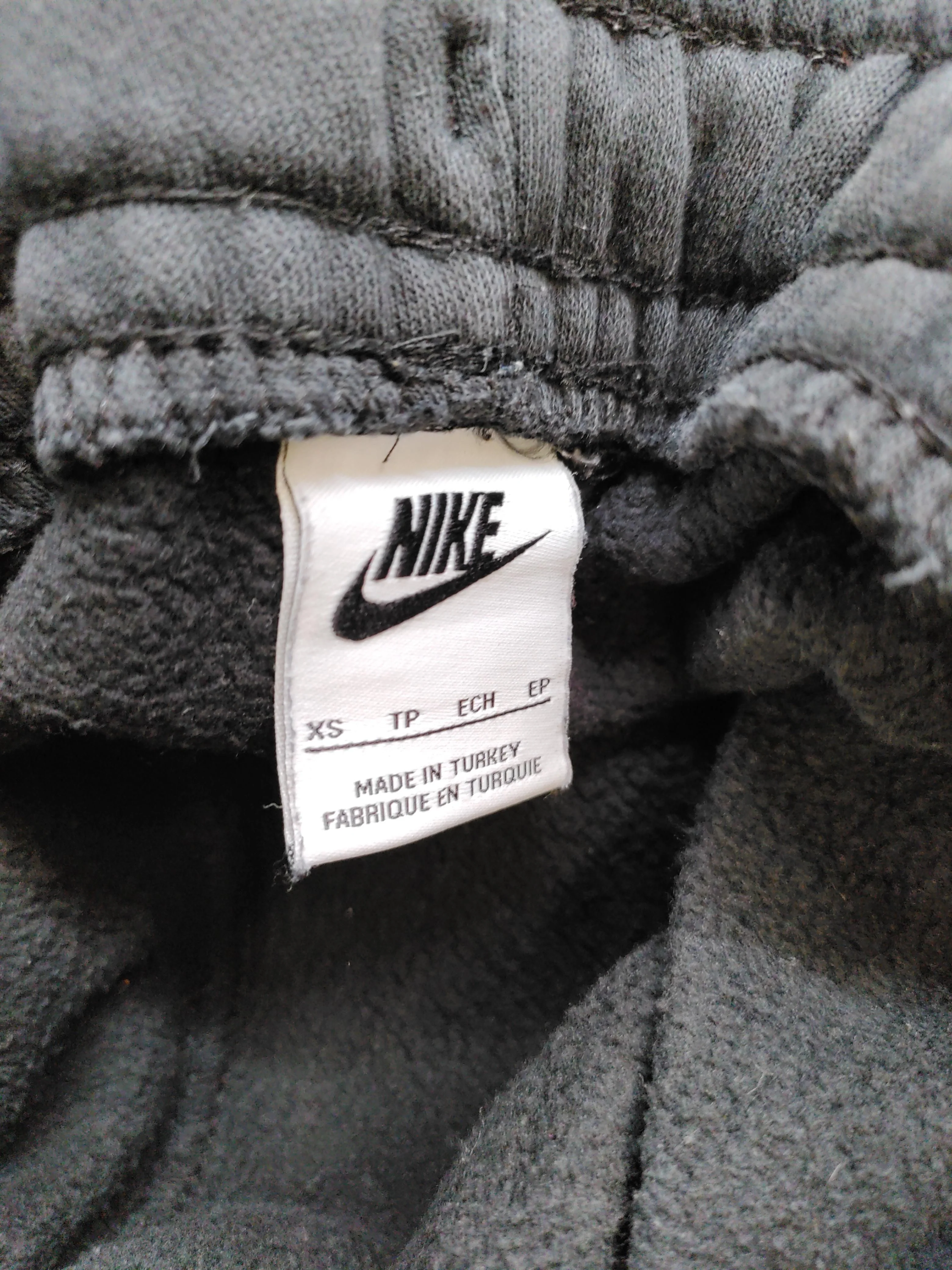 Nike Men's Sports Bottoms XS Black Cotton with Polyester Sweatpants - Image 5