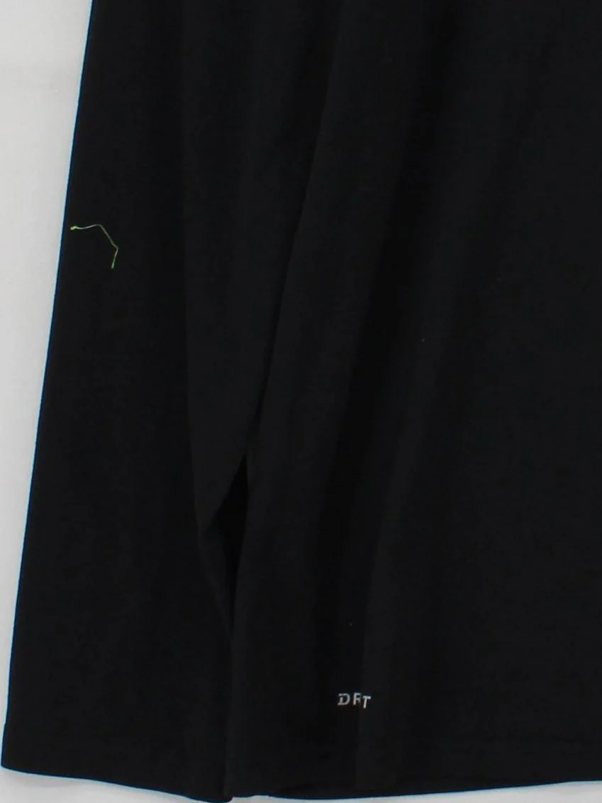 Nike Men's T-Shirt L Black Graphic 100% Polyester Basic - Image 4