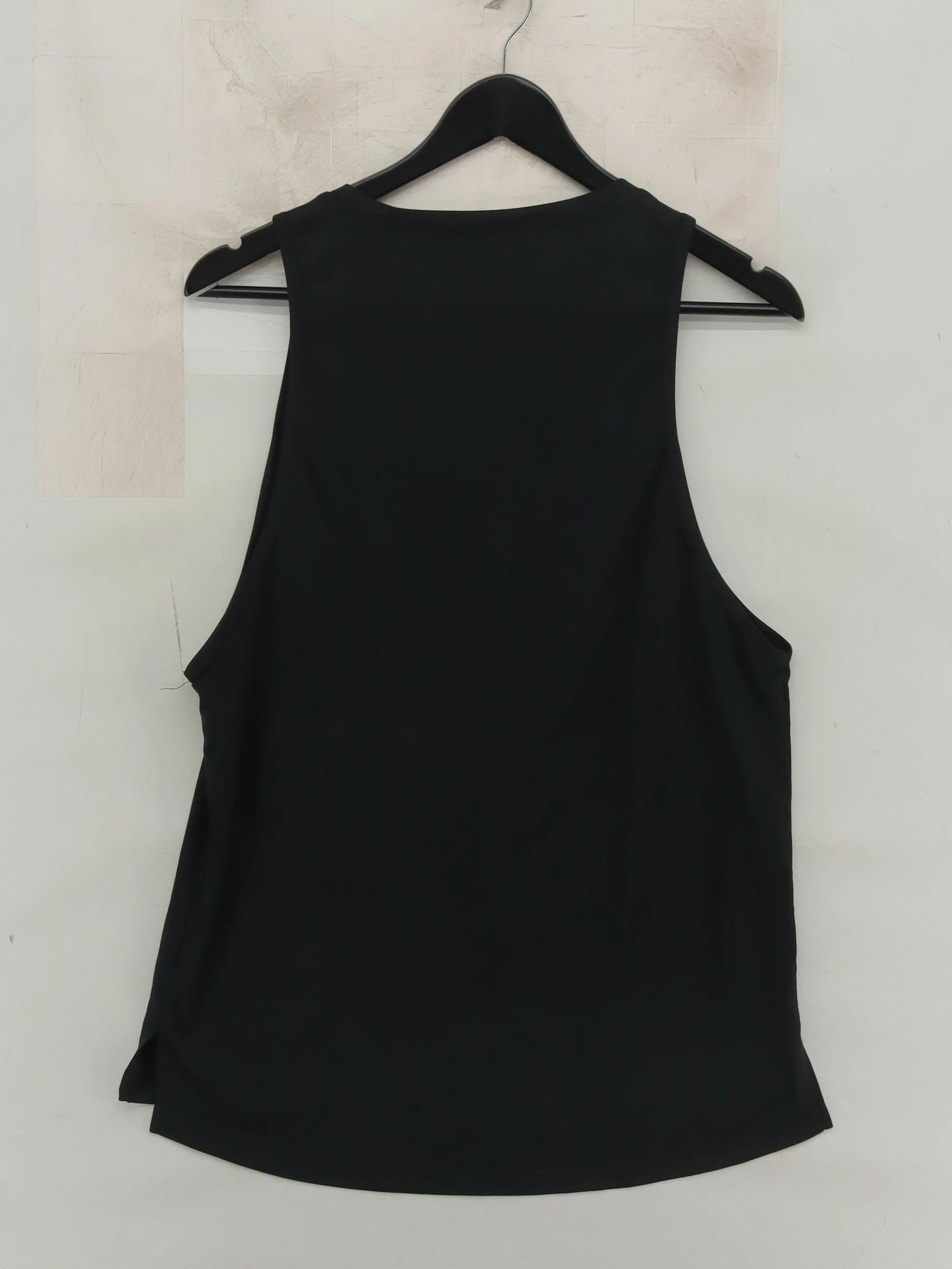 Nike Men's T-Shirt L Black Nylon with Polyester, Elastane Basic - Image 2