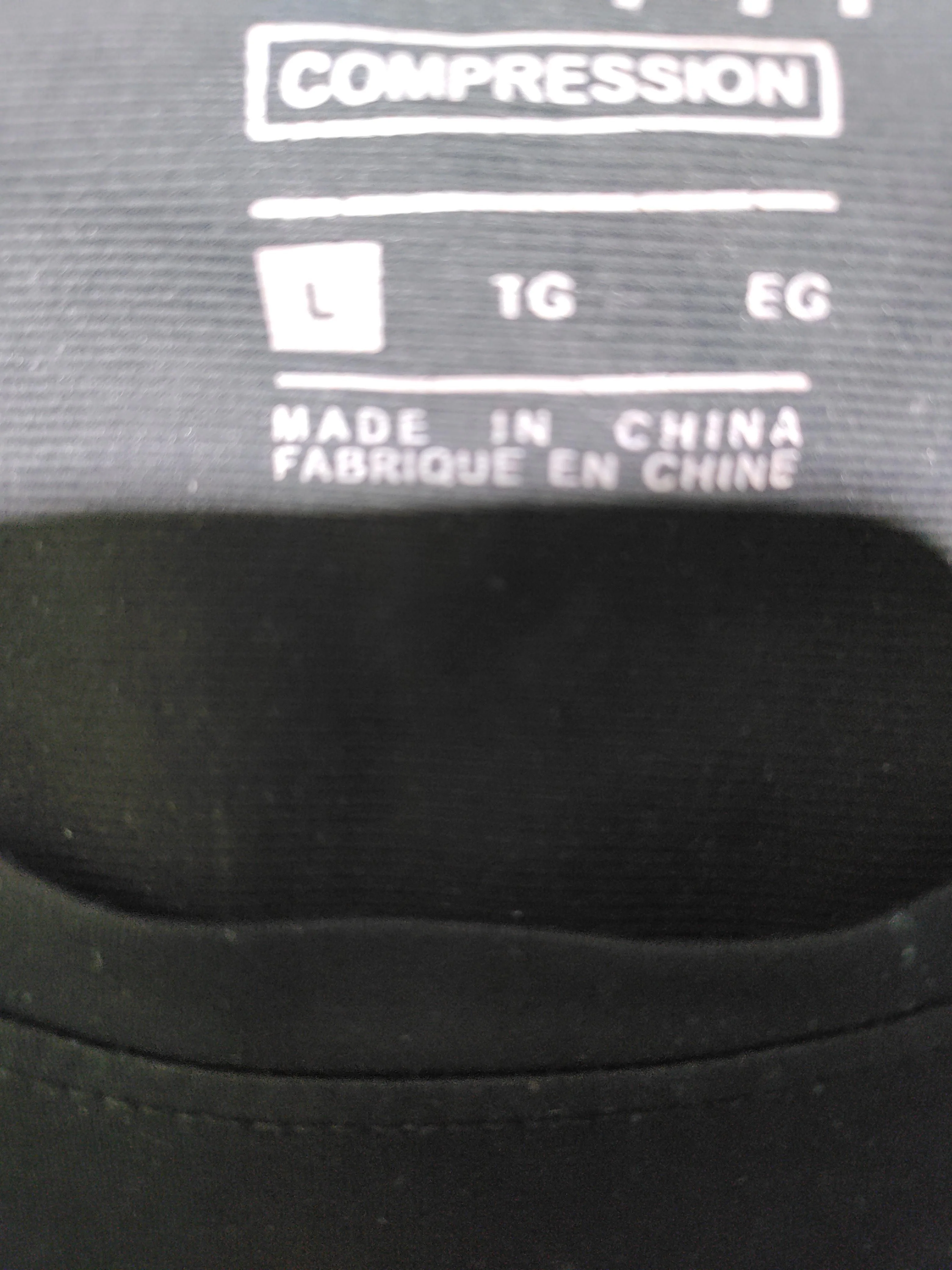 Nike Men's T-Shirt L Black Nylon with Polyester, Elastane Basic - Image 7