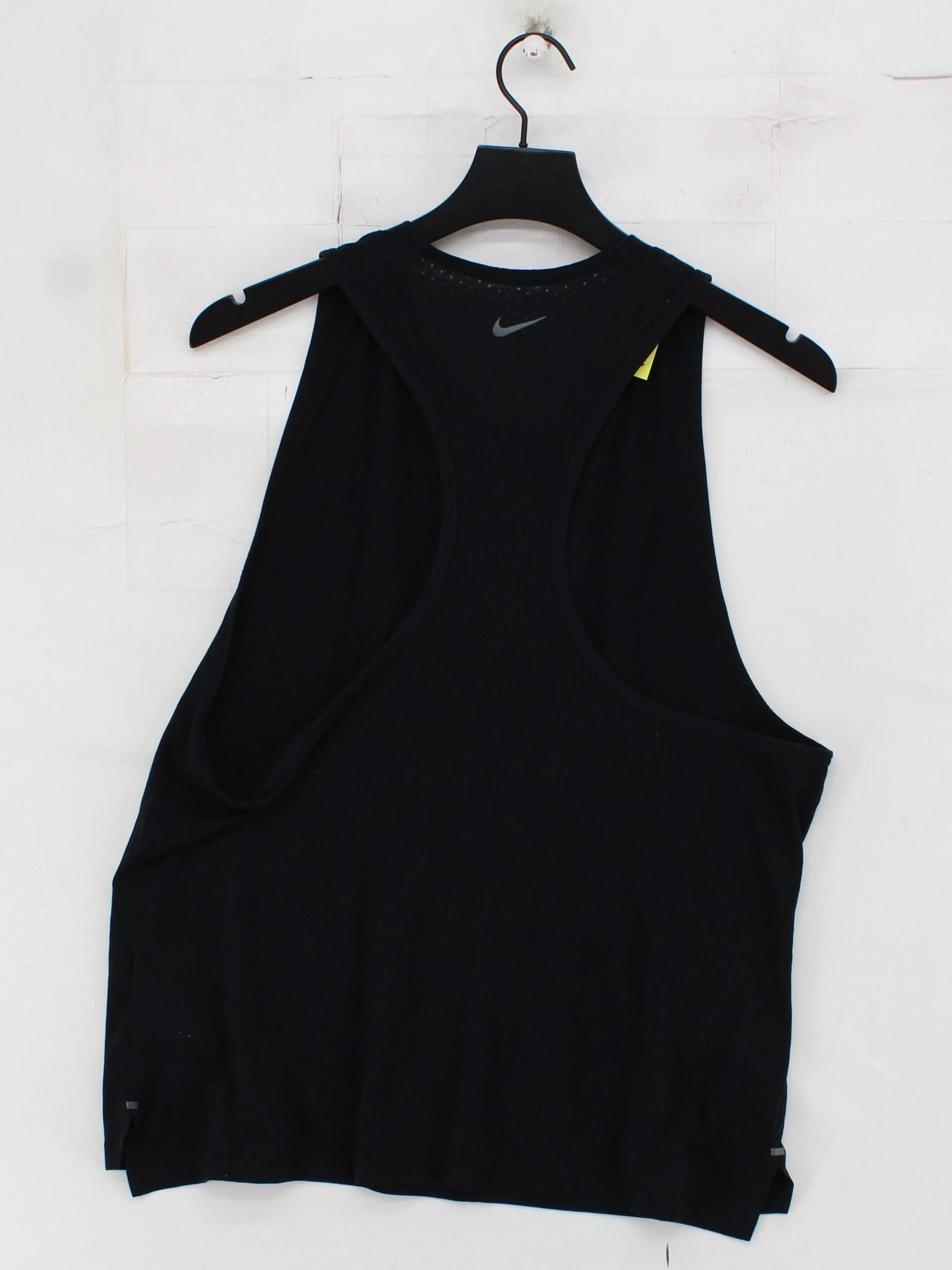 Nike Men's T-Shirt L Black Polyester with Cotton Basic - Image 2