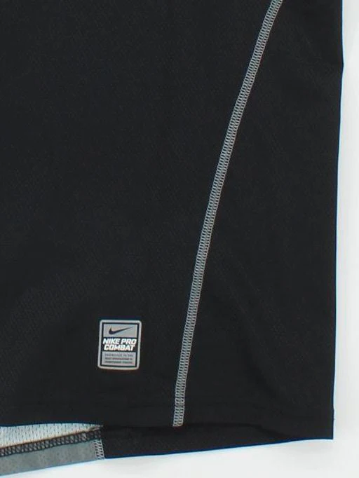 Nike Men's T-Shirt L Black Polyester with Elastane Sleeveless Round Neck Basic - Image 4