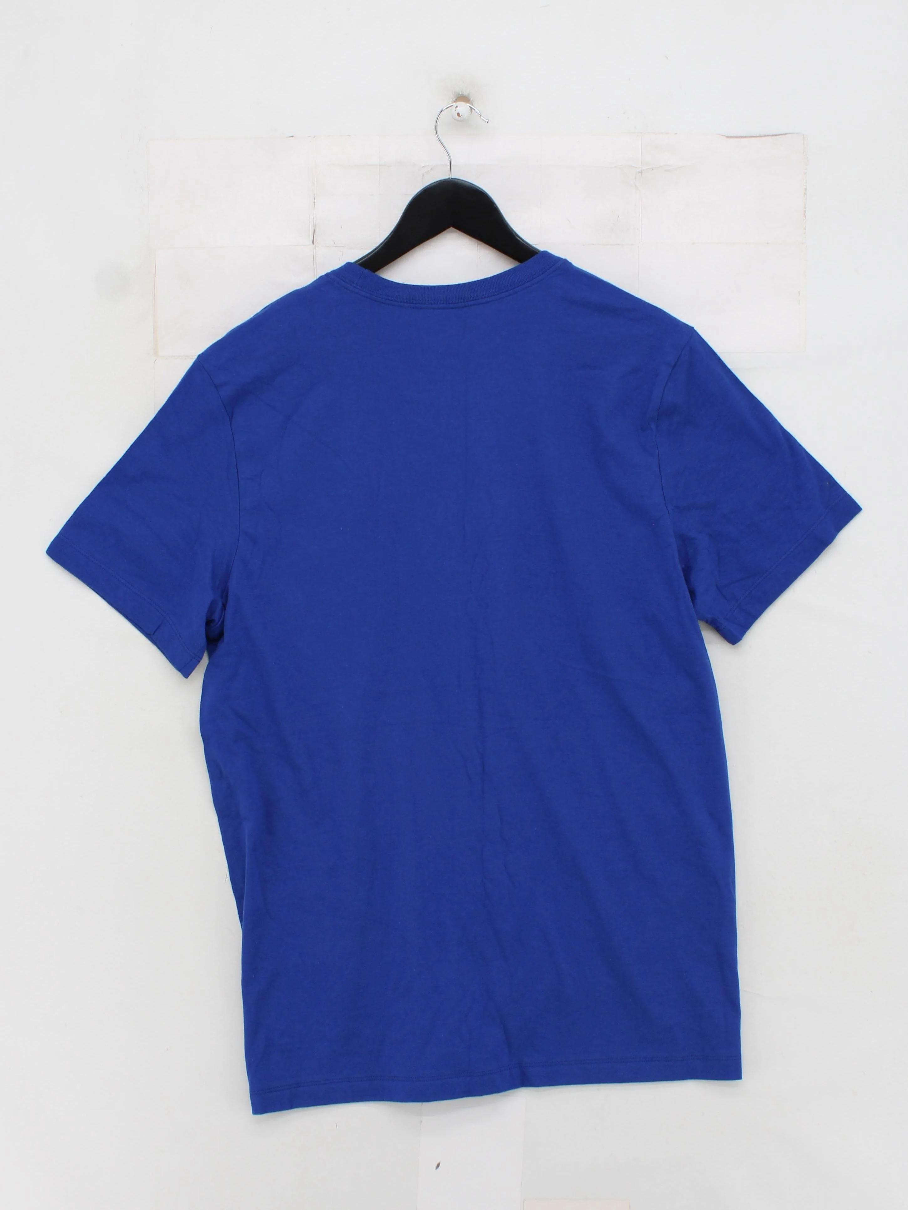 Nike Men's T-Shirt L Blue 100% Cotton Basic - Image 2