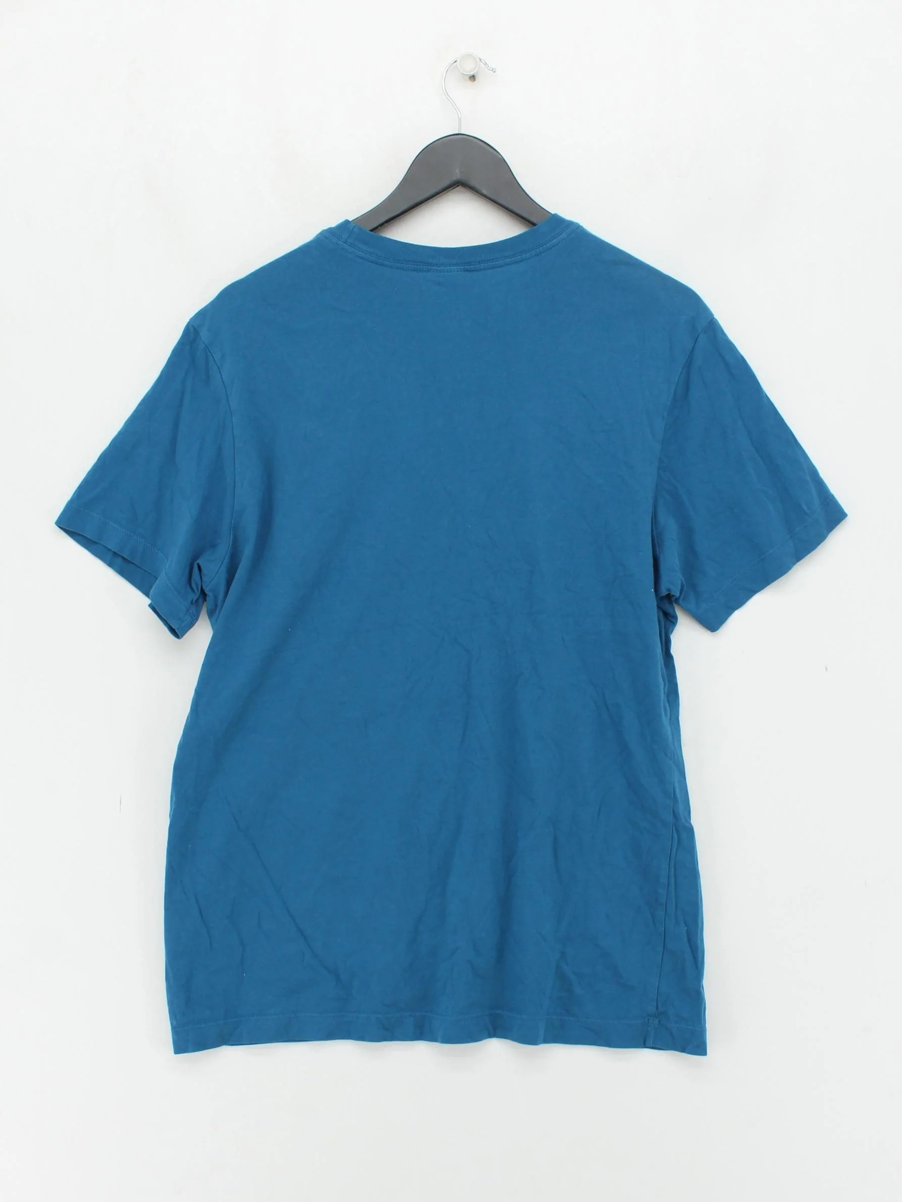 Nike Men's T-Shirt L Blue Graphic 100% Cotton Basic - Image 2