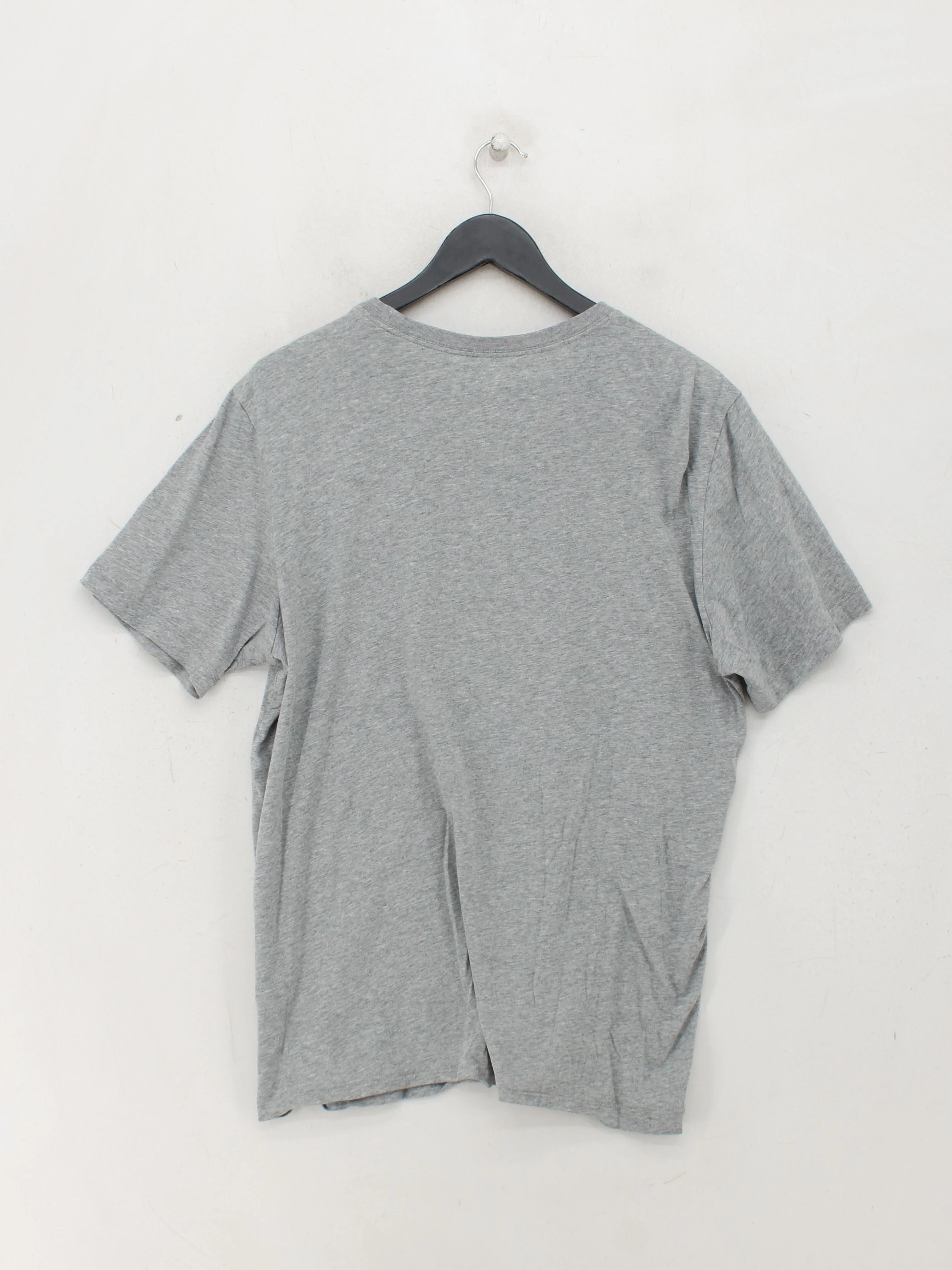 Nike Men's T-Shirt L Grey 100% Cotton Basic - Image 2