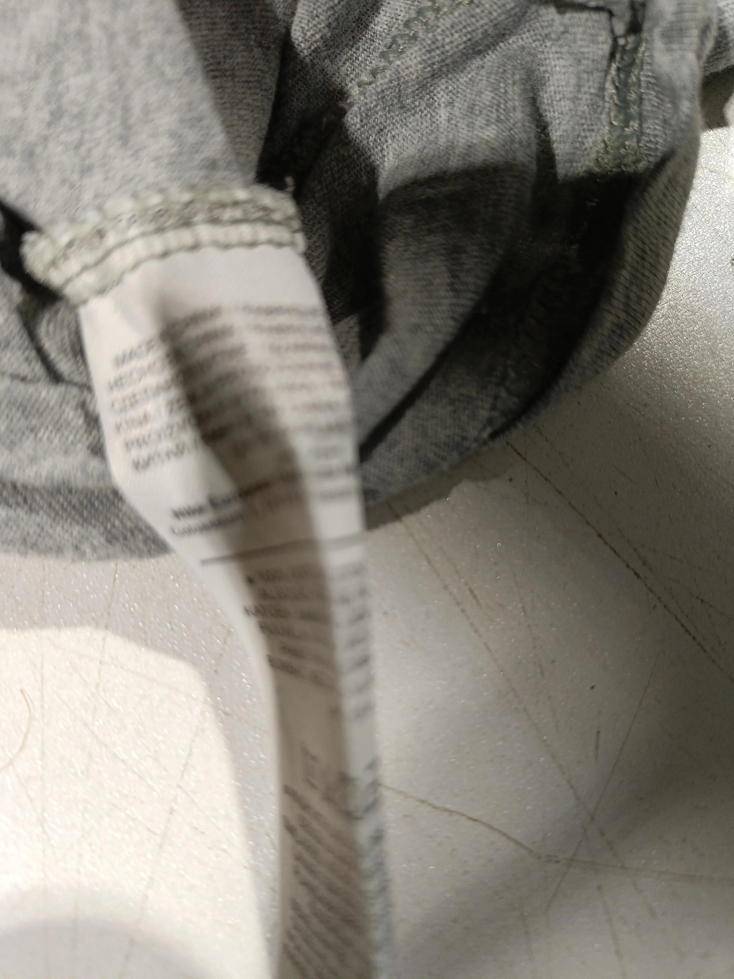 Nike Men's T-Shirt L Grey 100% Cotton Basic - Image 7