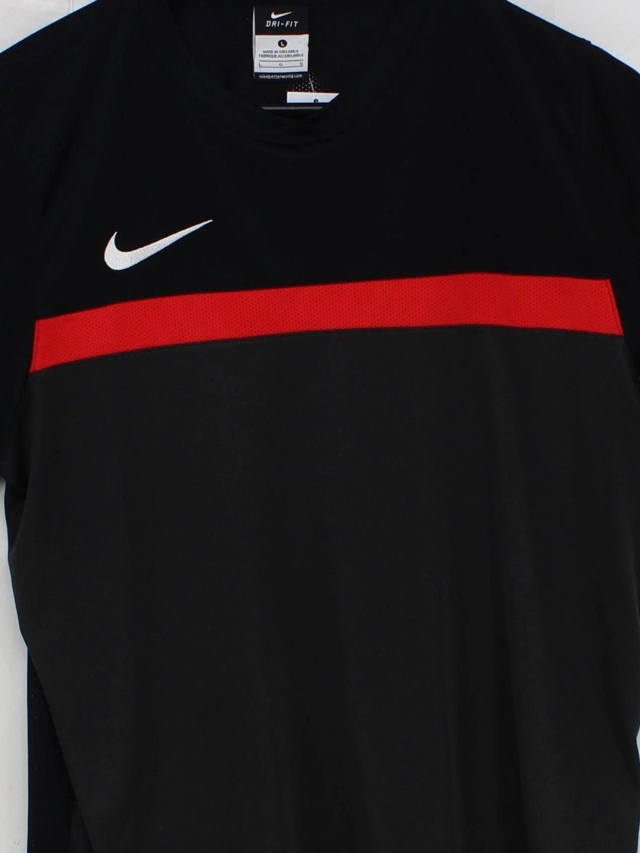 Nike Men's T-Shirt L Multi Graphic 100% Polyester Round Neck Basic - Image 3