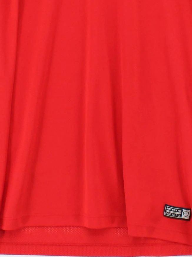Nike Men's T-Shirt L Red Graphic 100% Polyester Round Neck Basic - Image 4