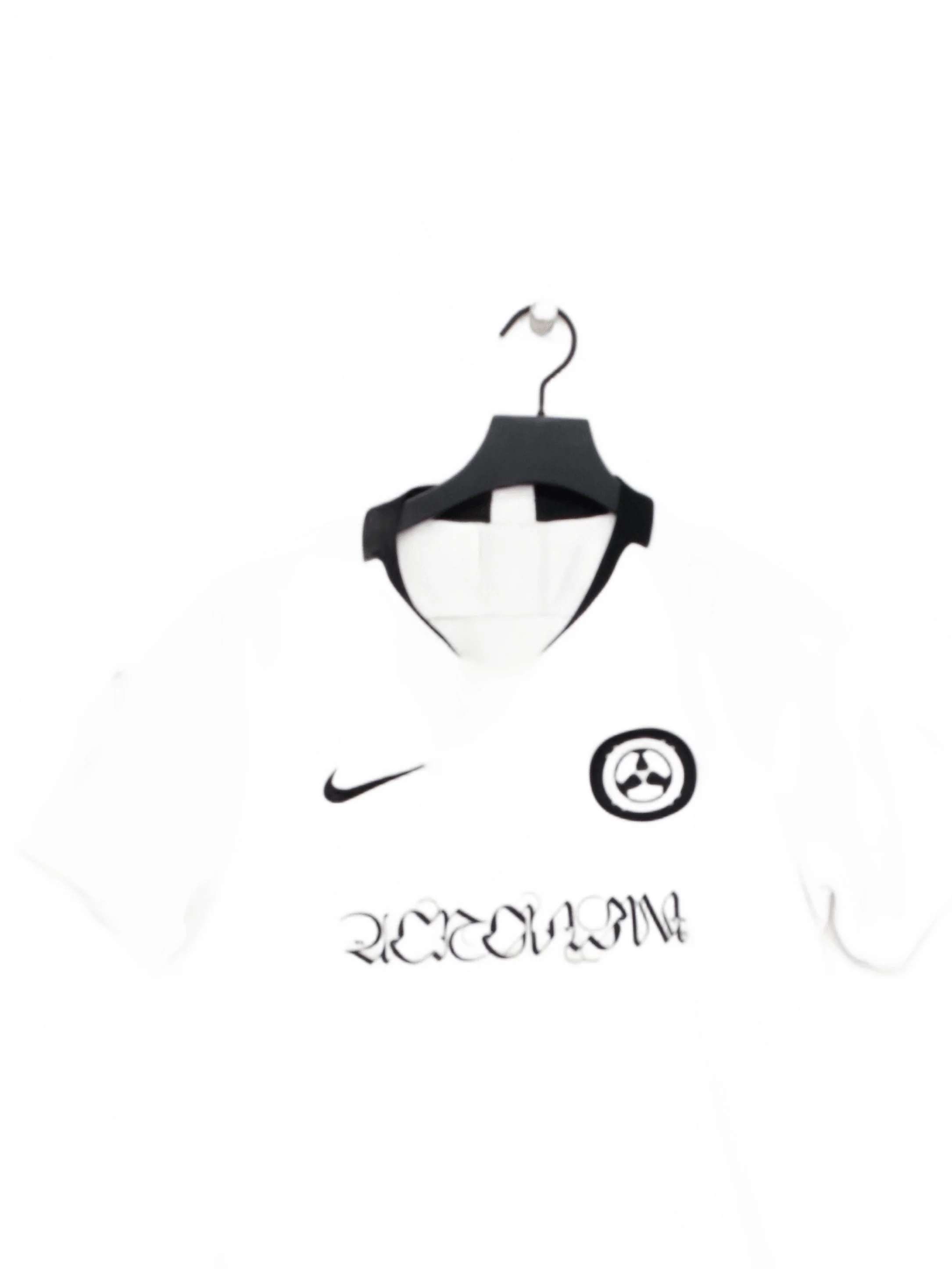 Nike Men's T-Shirt L White Graphic 100% Polyester Basic