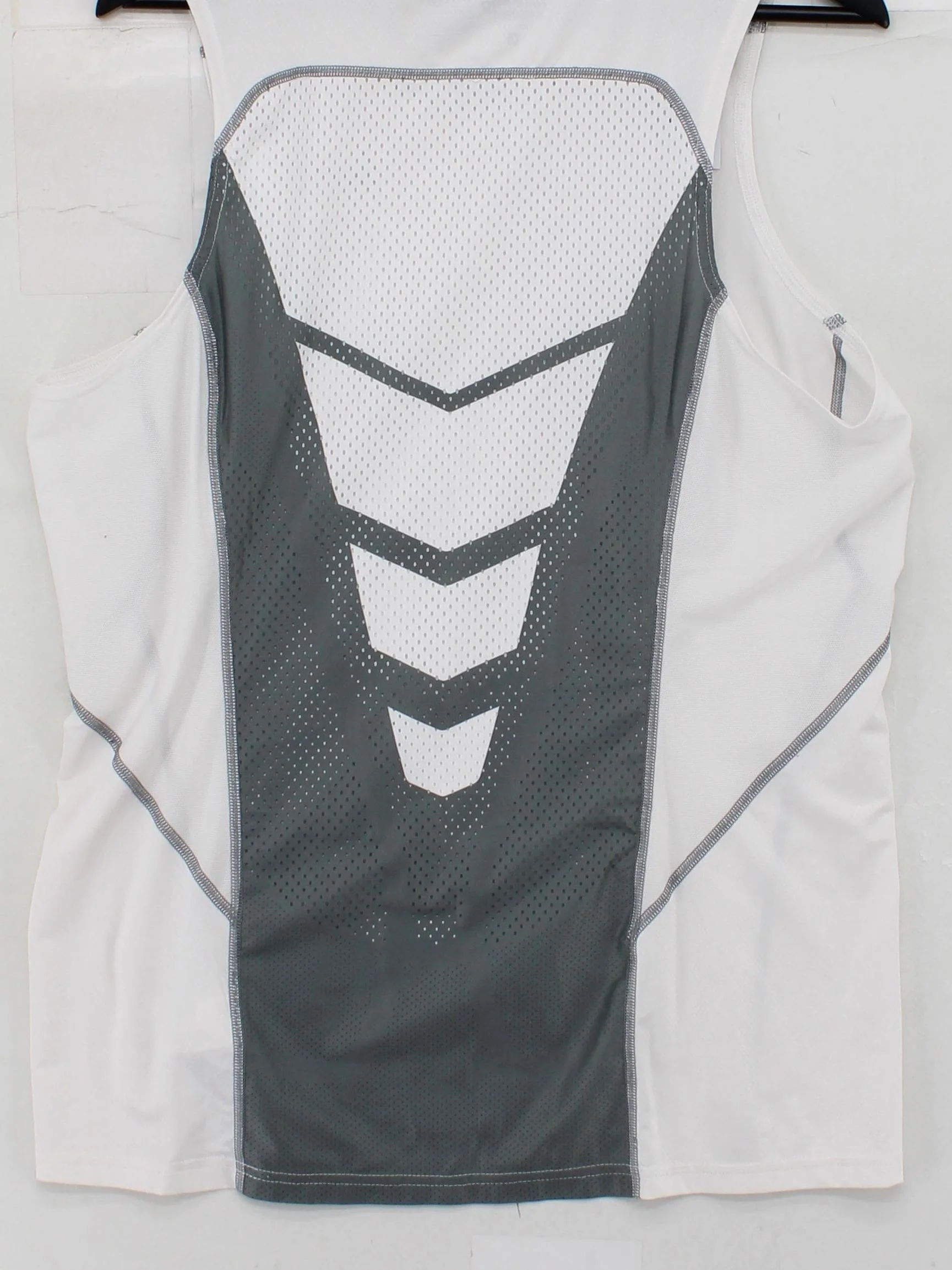 Nike Men's T-Shirt L White Nylon with Polyester, Elastane Basic - Image 2