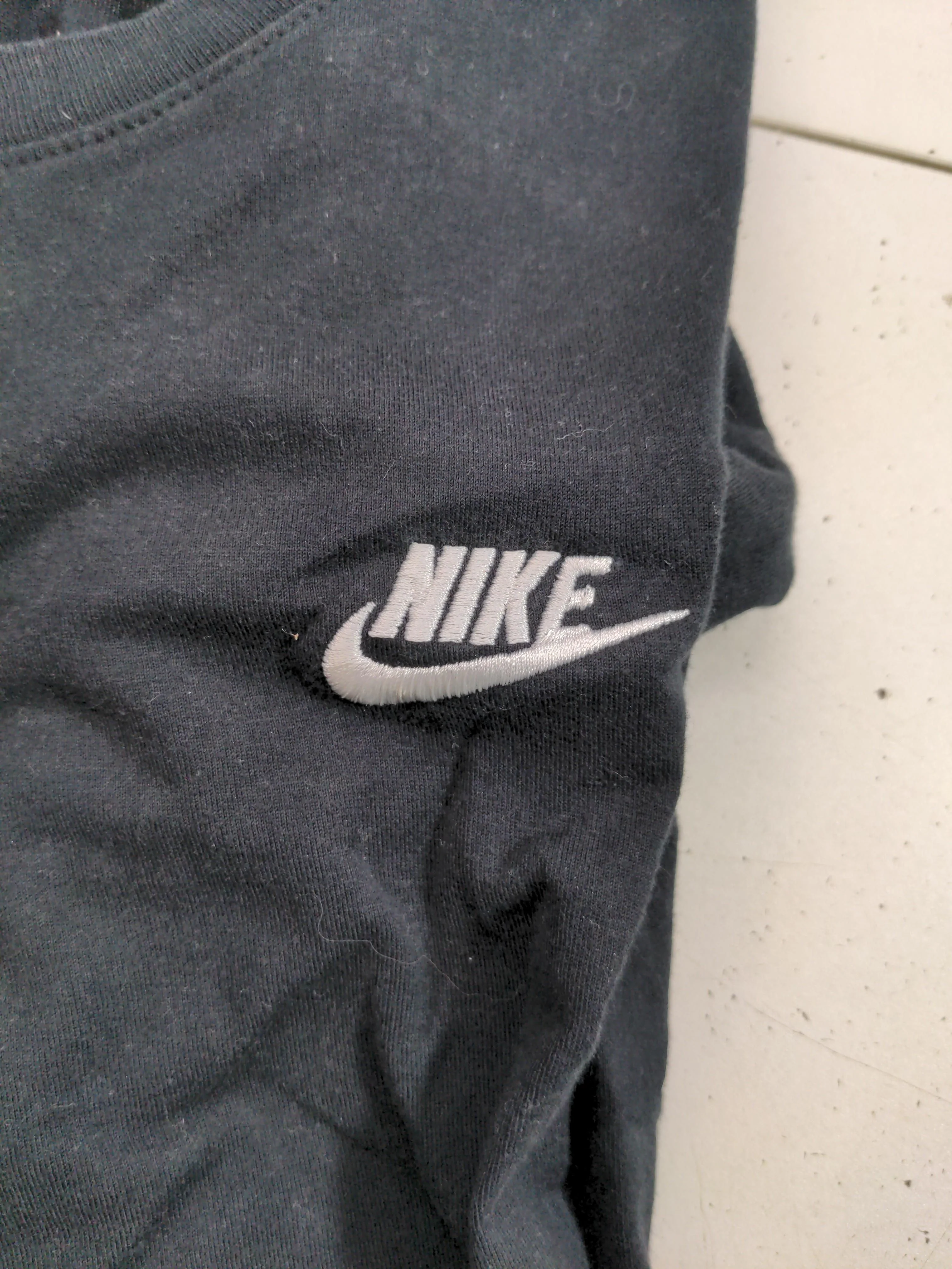 Nike Men's T-Shirt M Black 100% Other Basic - Image 5