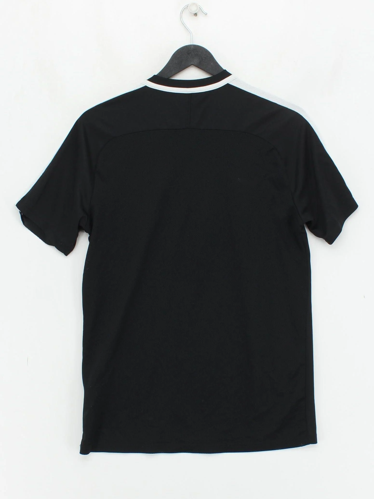 Nike Men's T-Shirt M Black 100% Polyester Crew Neck Basic - Image 2