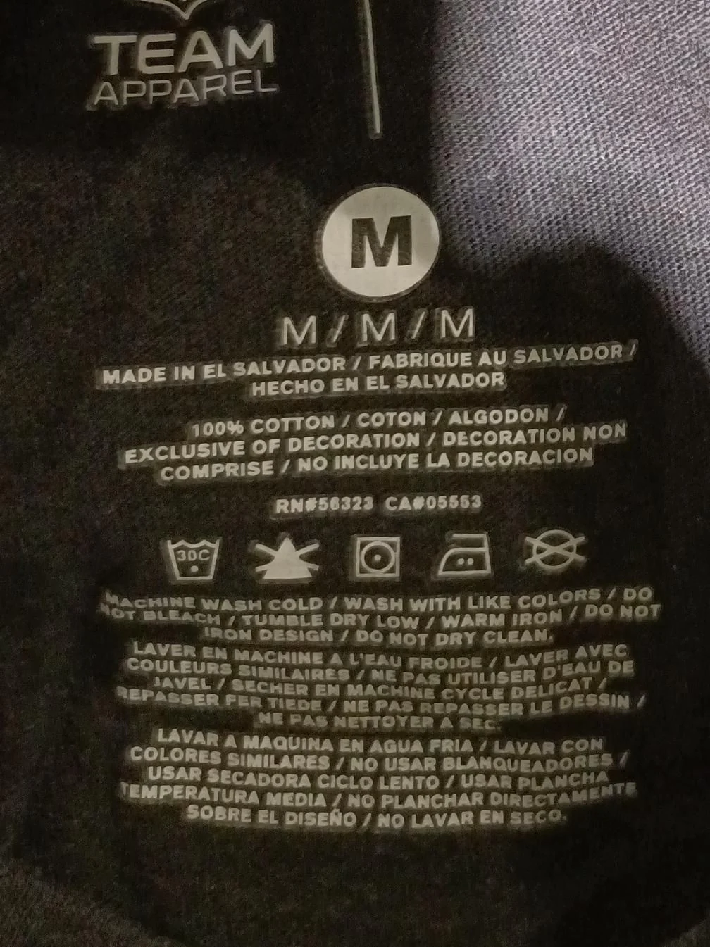 Nike Men's T-Shirt M Black Graphic 100% Cotton Basic - Image 7
