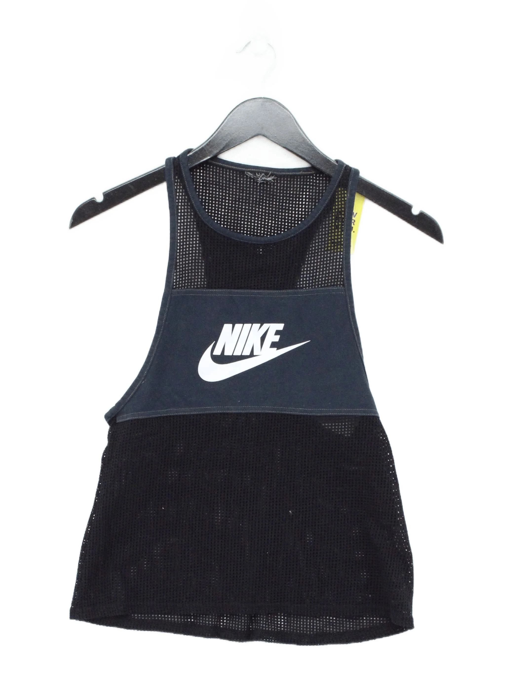 Nike Men's T-Shirt M Black Graphic 100% Other Sleeveless Round Neck Basic