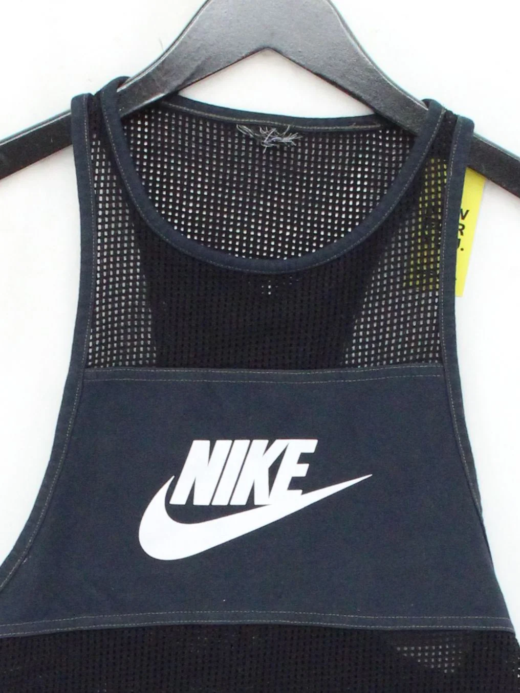 Nike Men's T-Shirt M Black Graphic 100% Other Sleeveless Round Neck Basic - Image 3