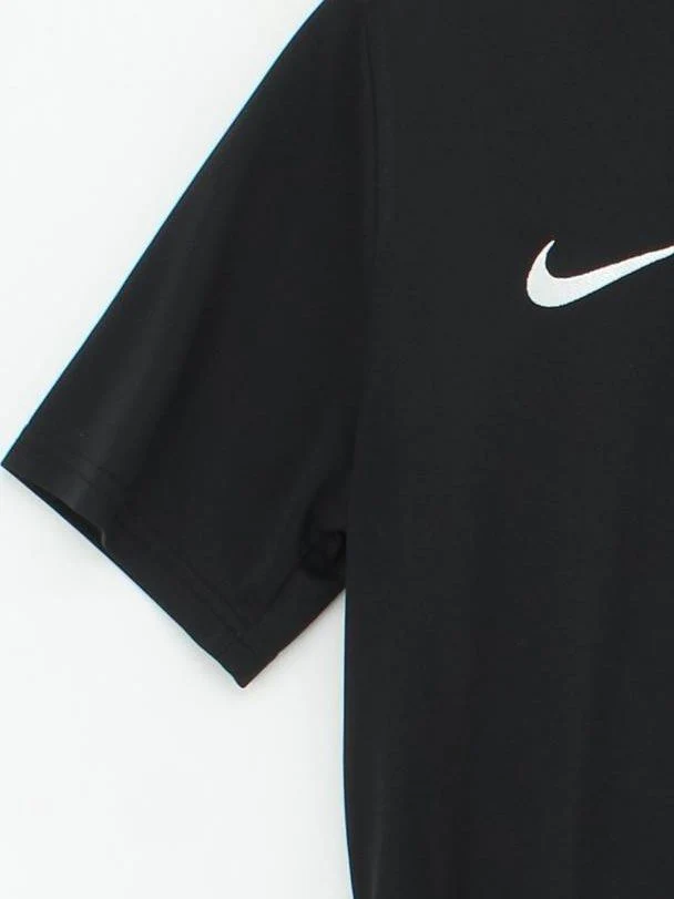 Nike Men's T-Shirt M Black Graphic 100% Polyester Round Neck Basic - Image 4