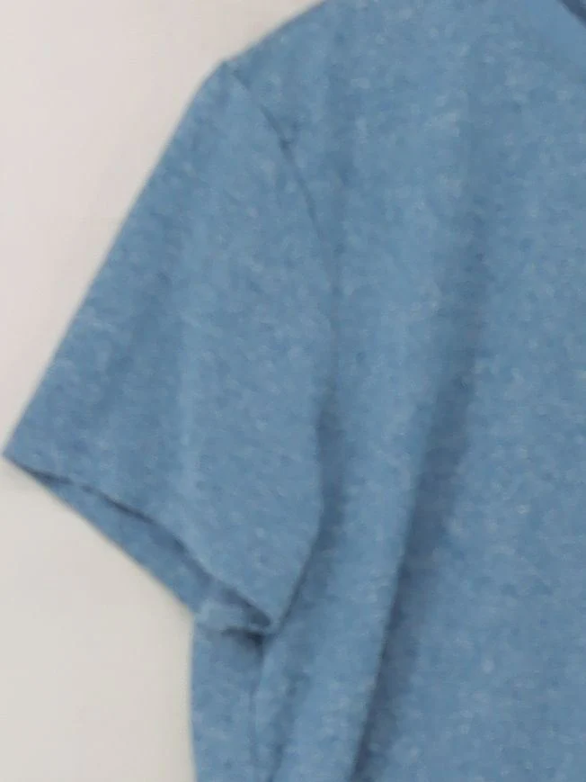 Nike Men's T-Shirt M Blue 100% Polyester Basic - Image 4