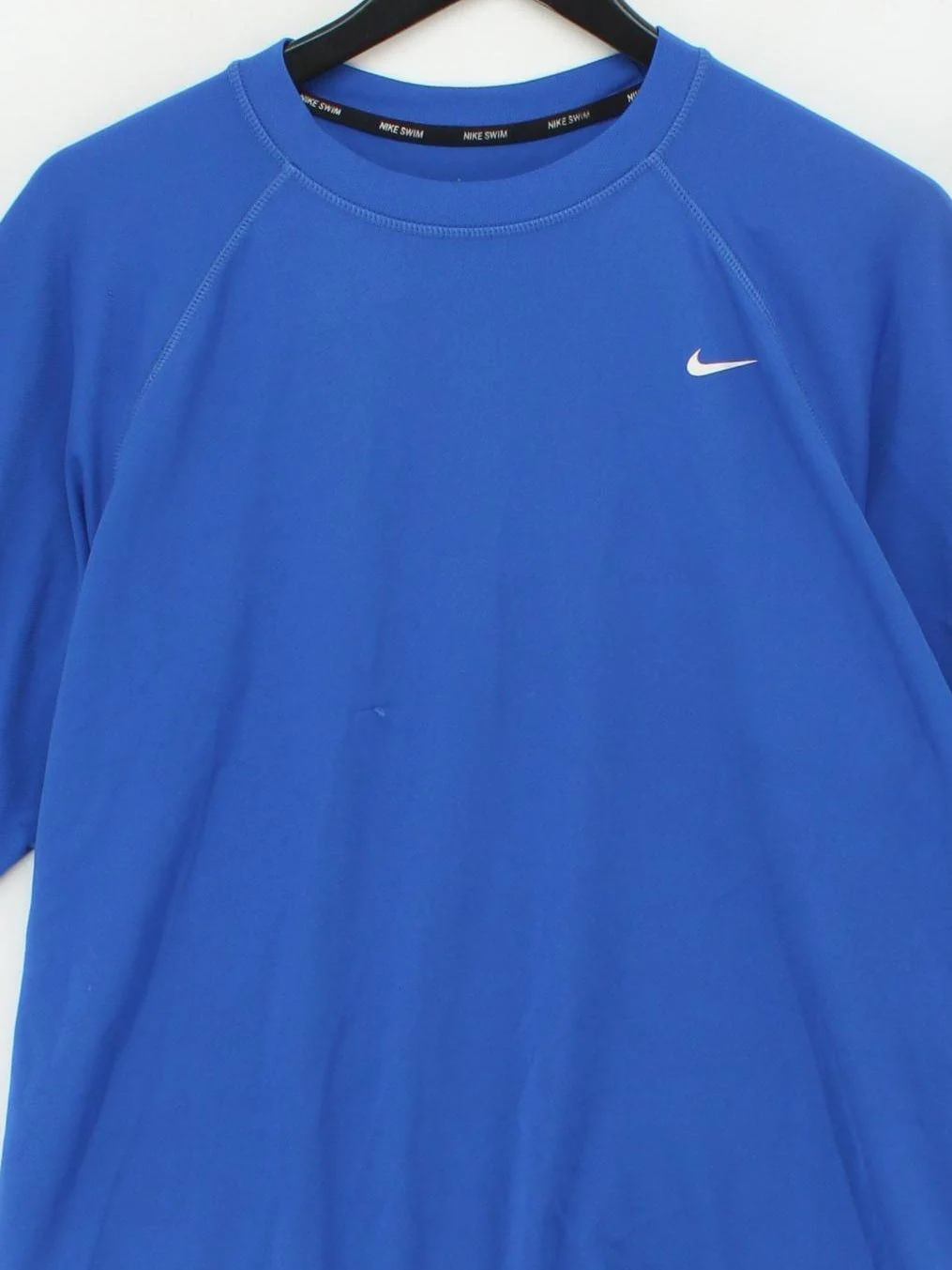Nike Men's T-Shirt M Blue 100% Polyester Round Neck Basic - Image 3