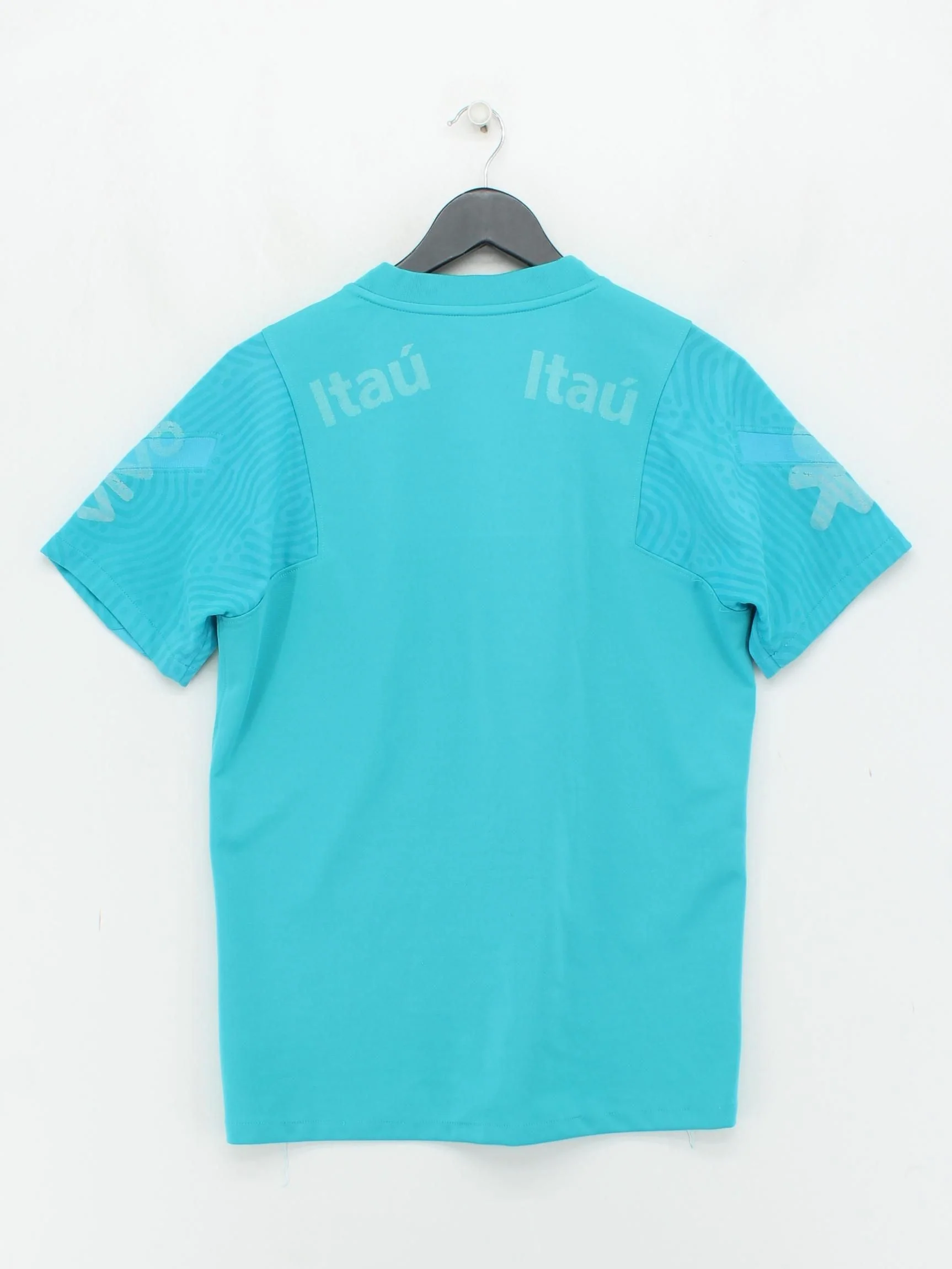 Nike Men's T-Shirt M Blue Graphic Cotton with Spandex Basic - Image 2