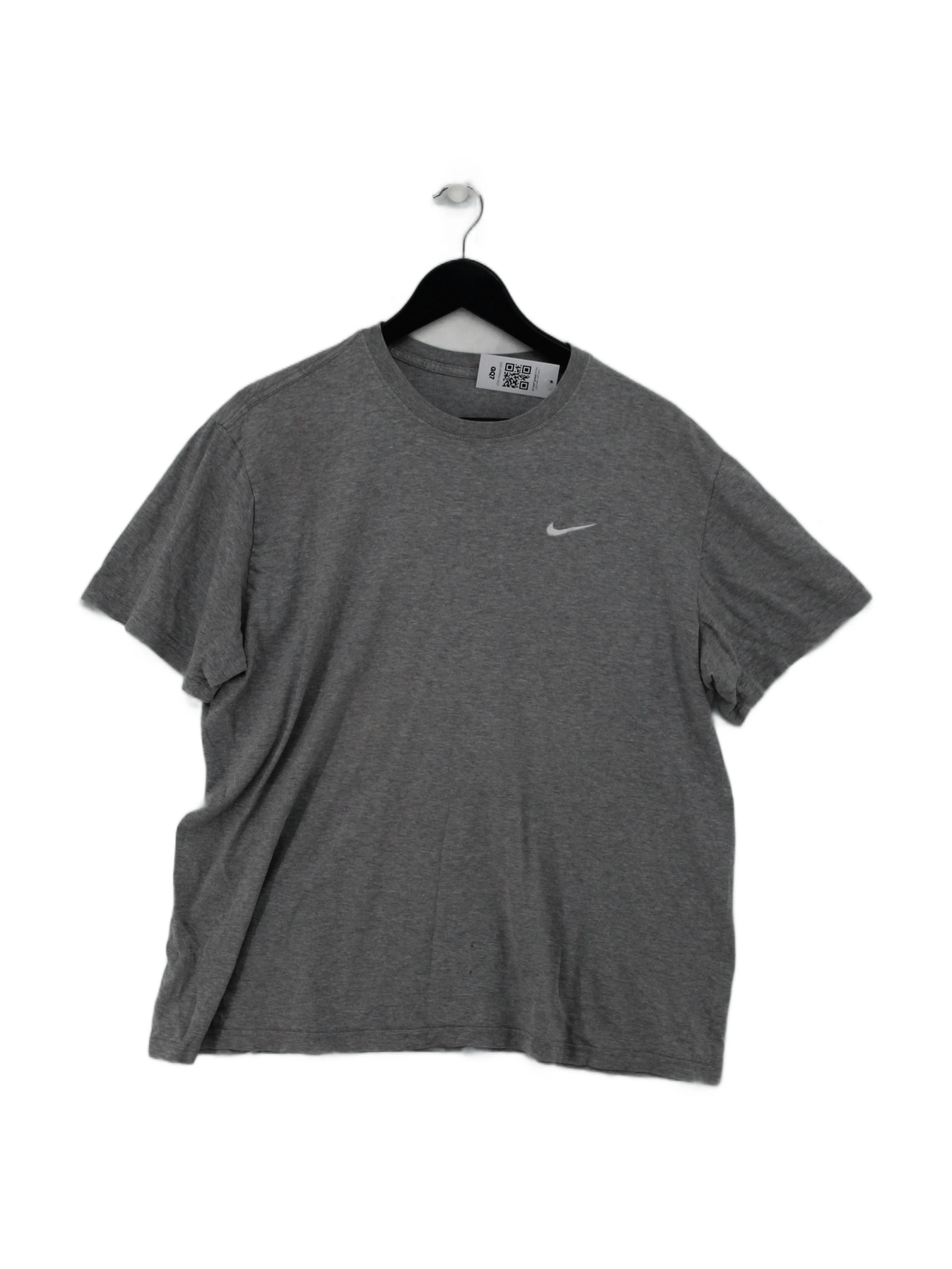 Nike Men's T-Shirt M Grey 100% Cotton Basic