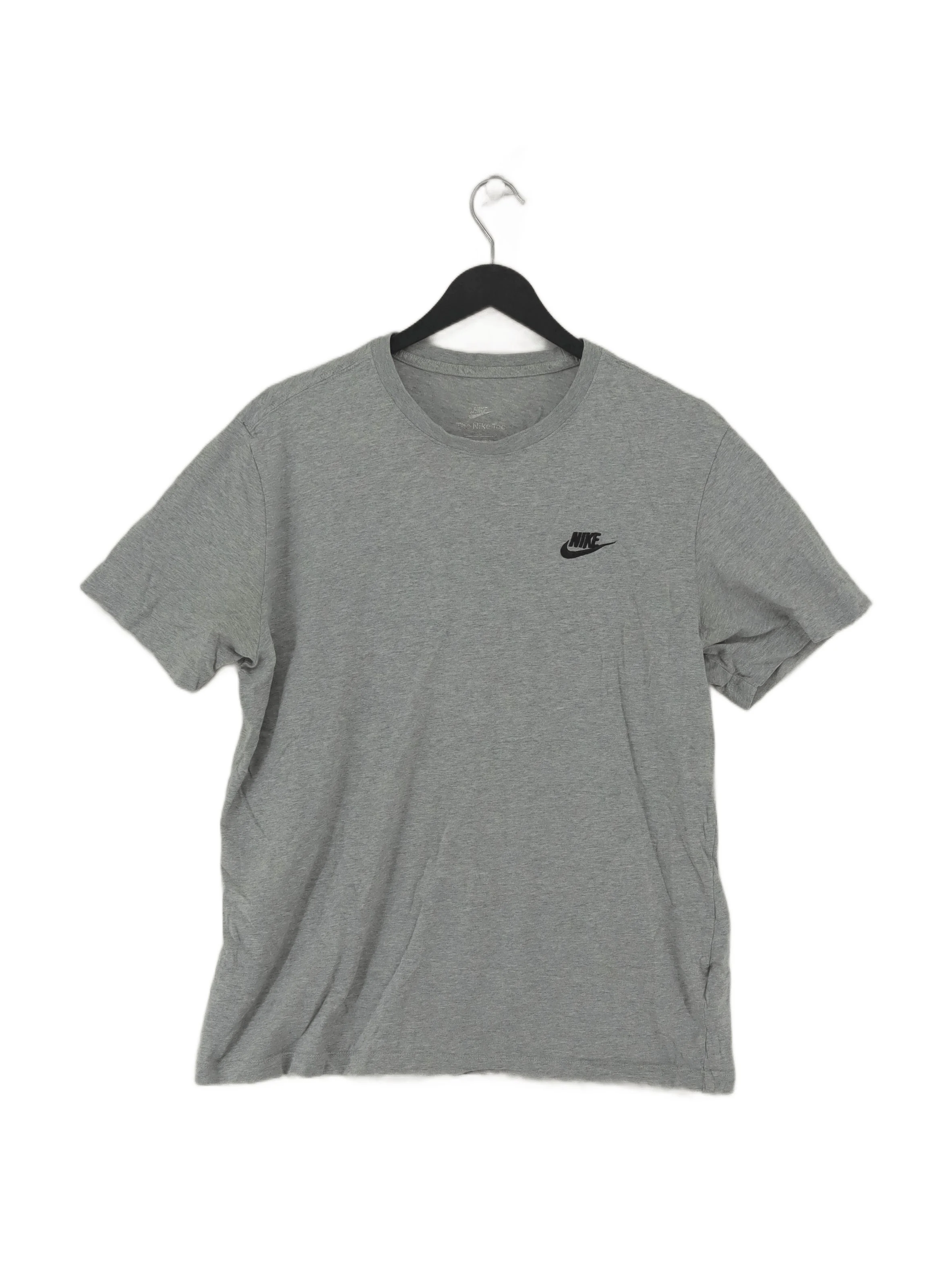 Nike Men's T-Shirt M Grey 100% Cotton Basic