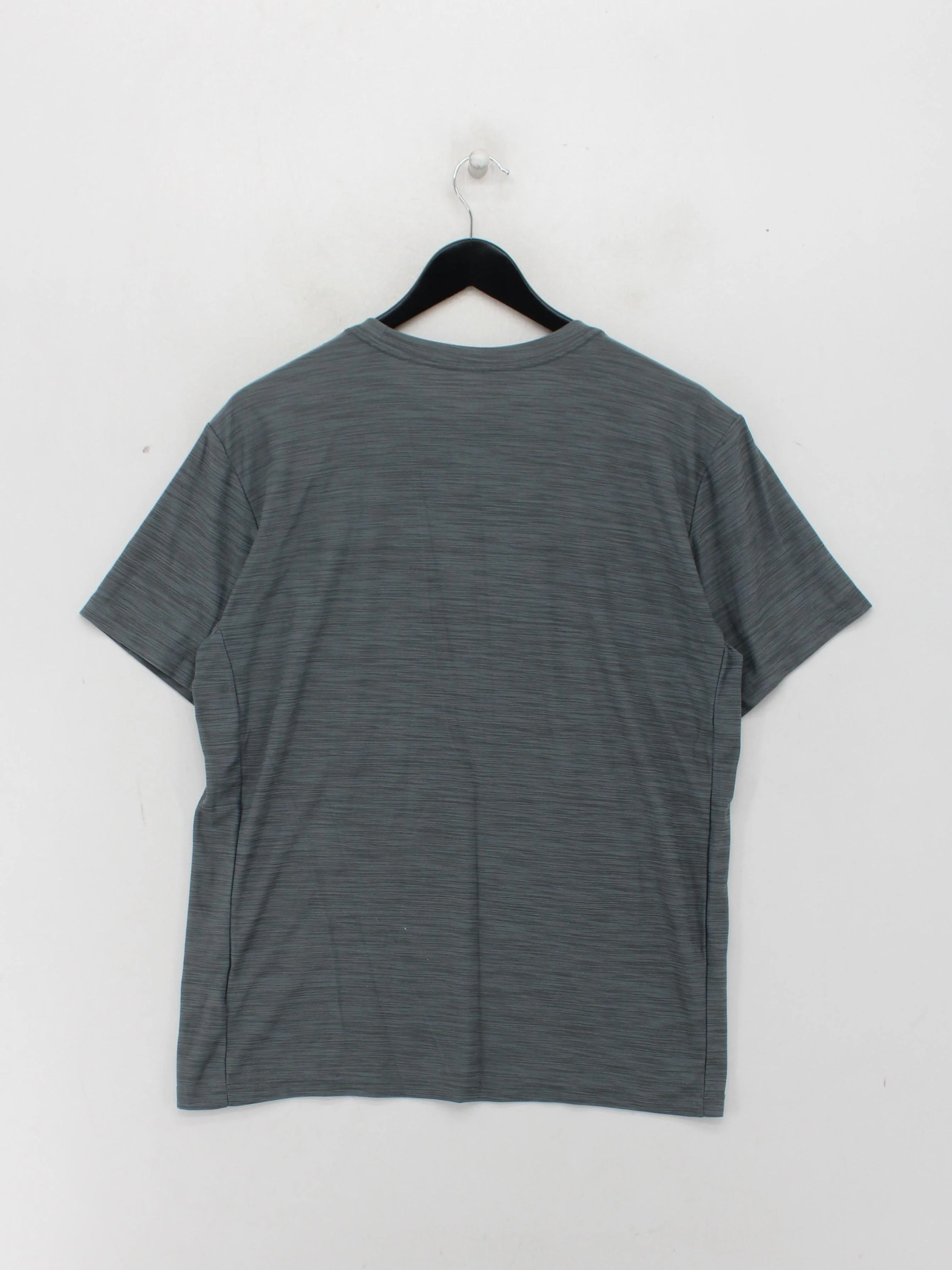 Nike Men's T-Shirt M Grey 100% Other Round Neck Basic - Image 2
