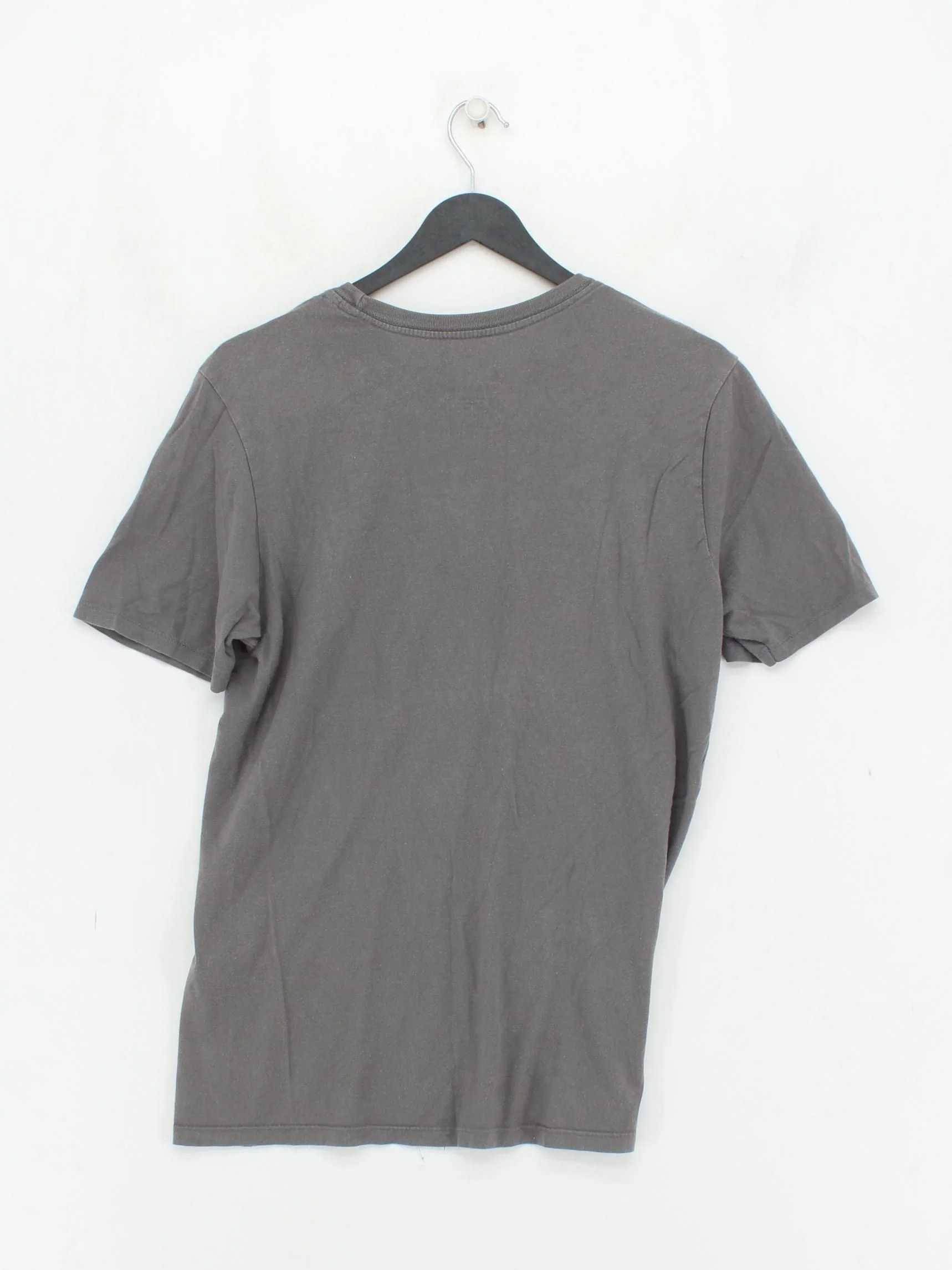 Nike Men's T-Shirt M Grey Graphic 100% Cotton Basic - Image 2