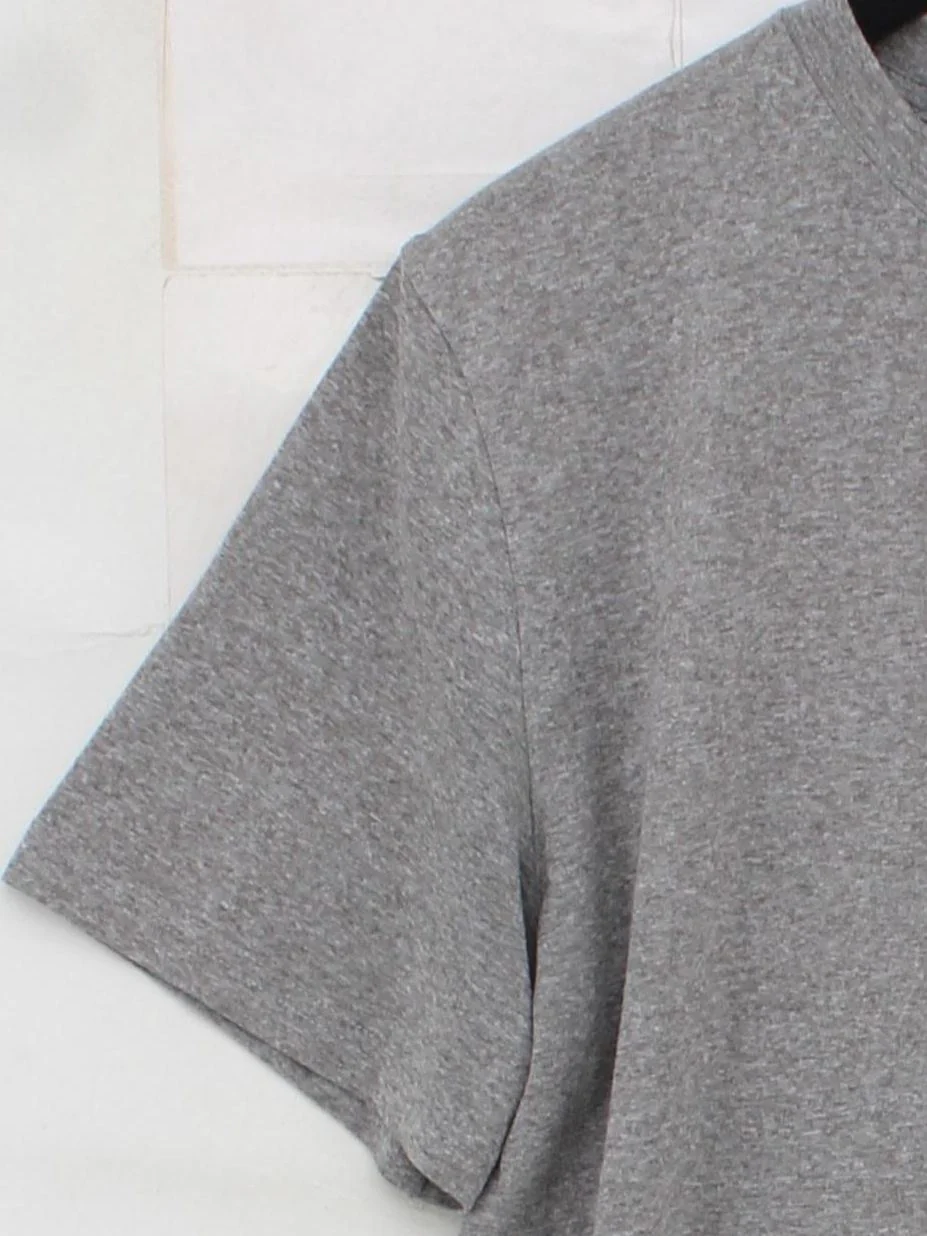 Nike Men's T-Shirt M Grey Graphic 100% Other Round Neck Basic - Image 4